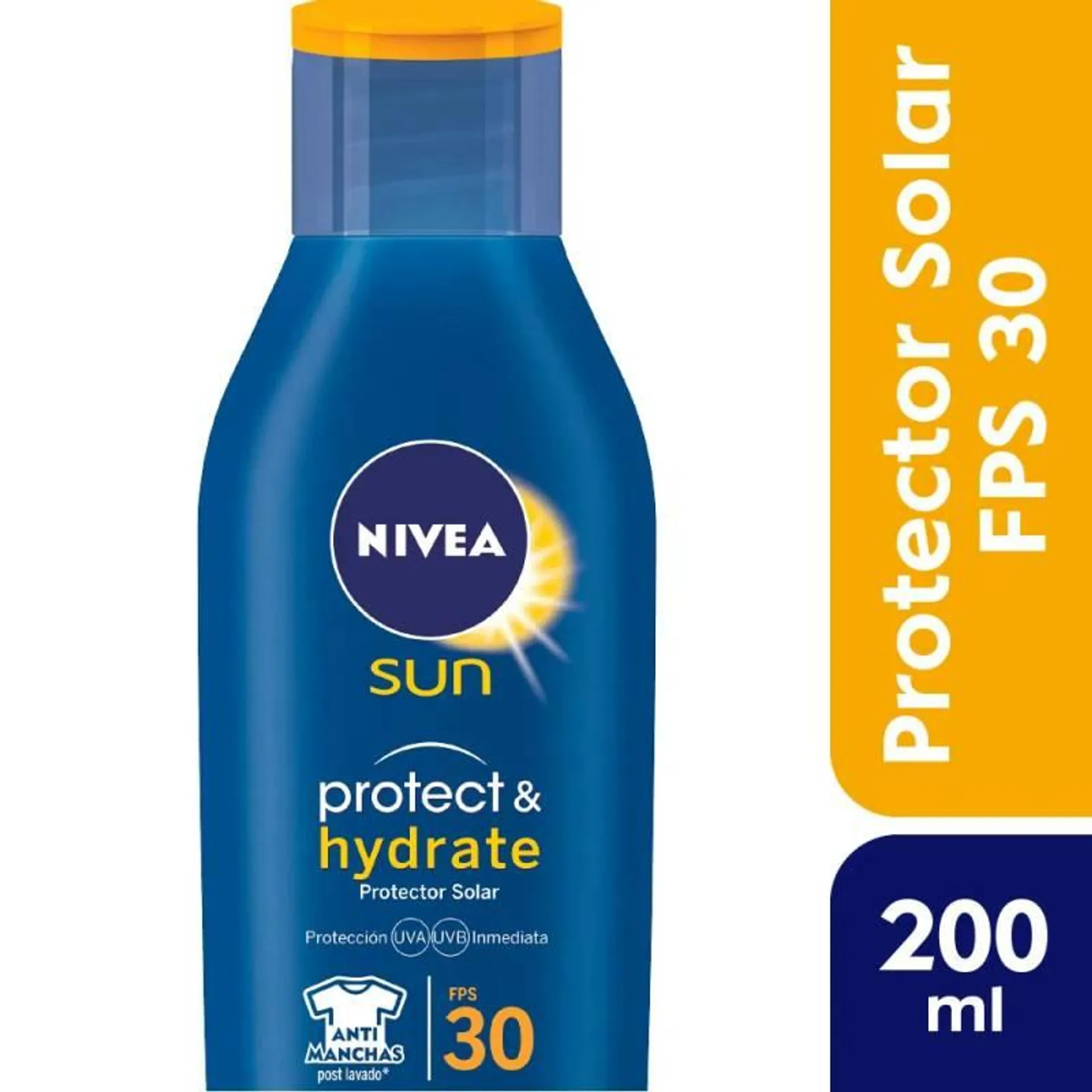 Protector Solar Hidratante Fps30 Nivea x 200 cc.