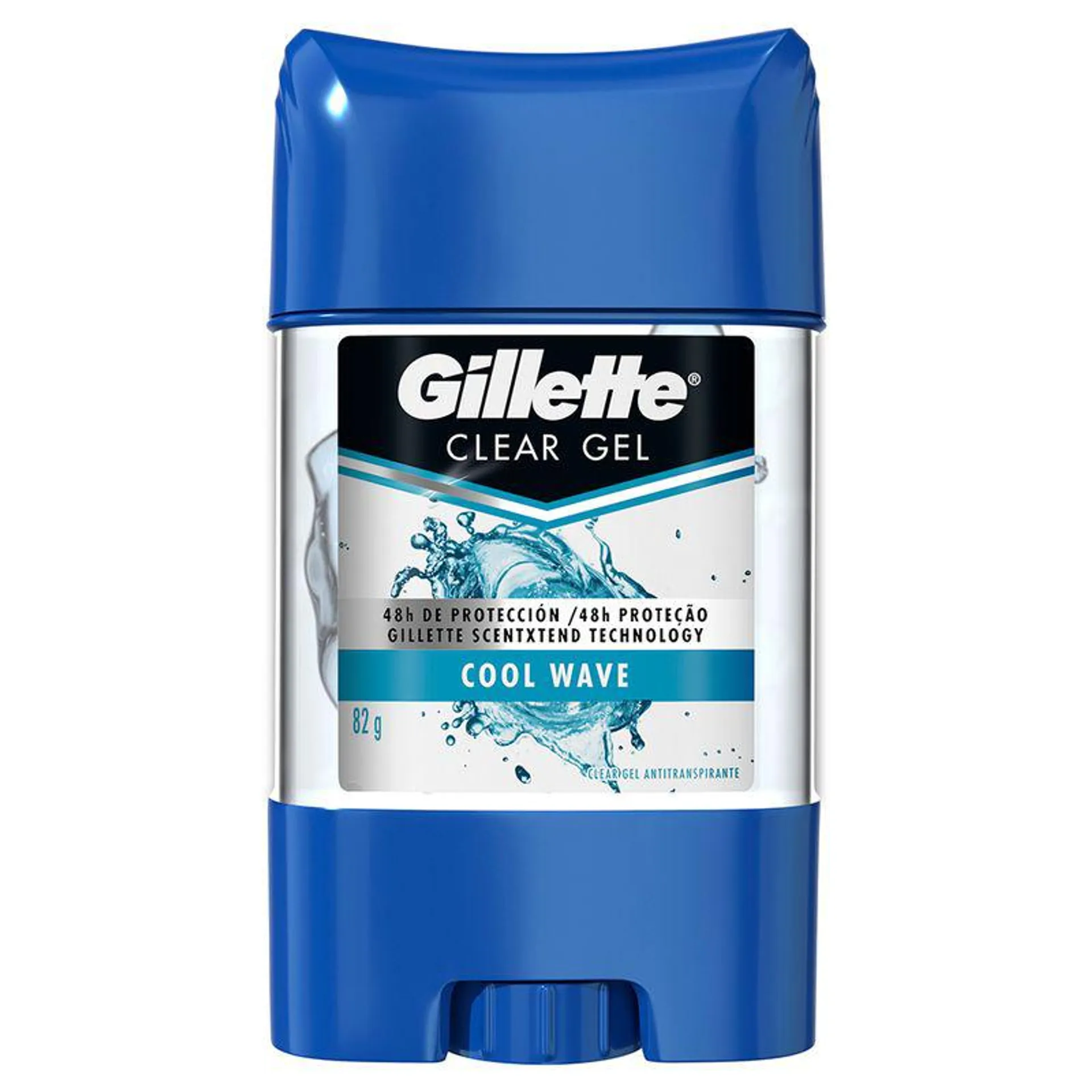 Desodorante Gillette Cool Wave Antitranspirante en Gel x 82 gr