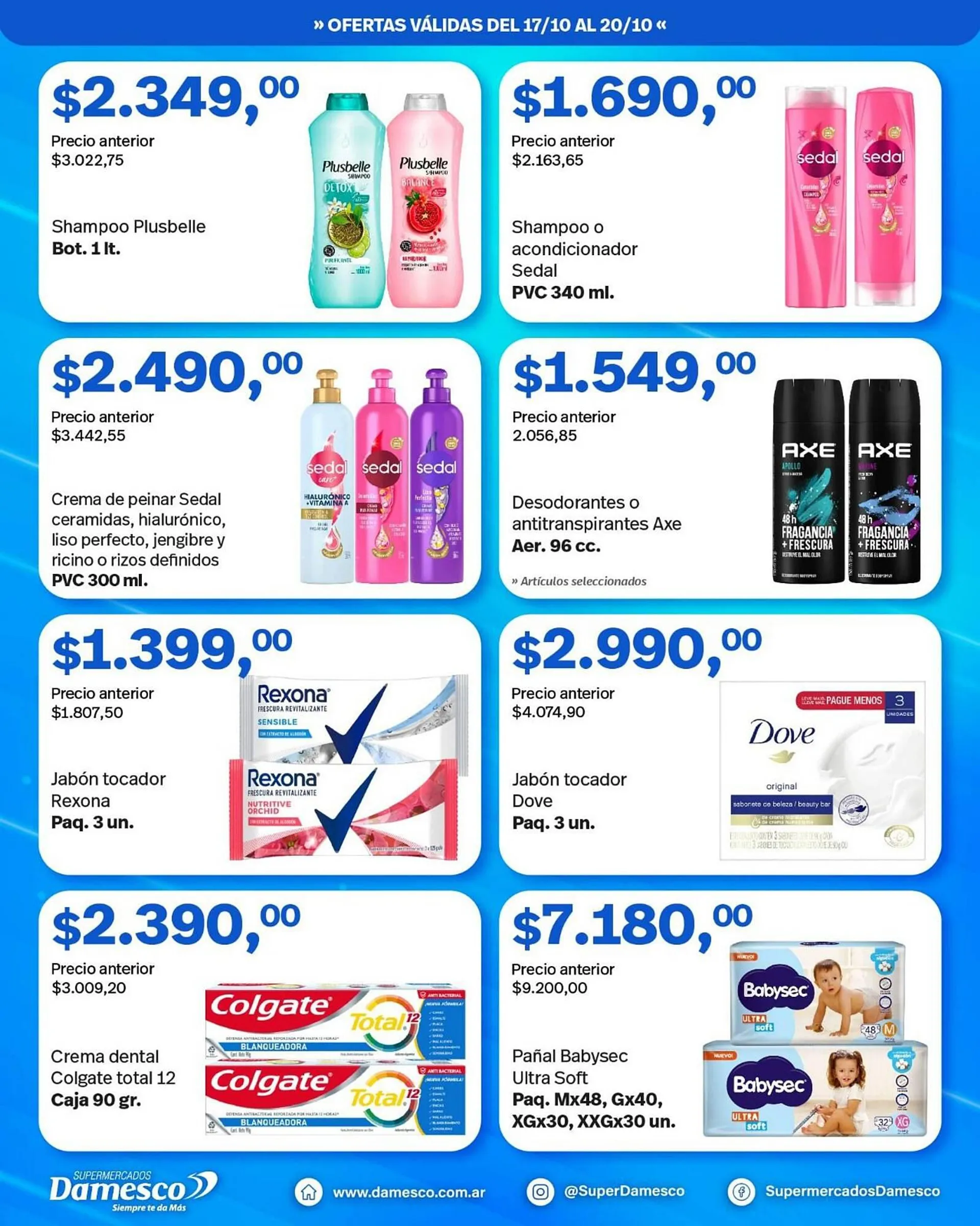 Ofertas de Catálogo Supermercados Damesco 17 de octubre al 20 de octubre 2024 - Página 4 del catálogo