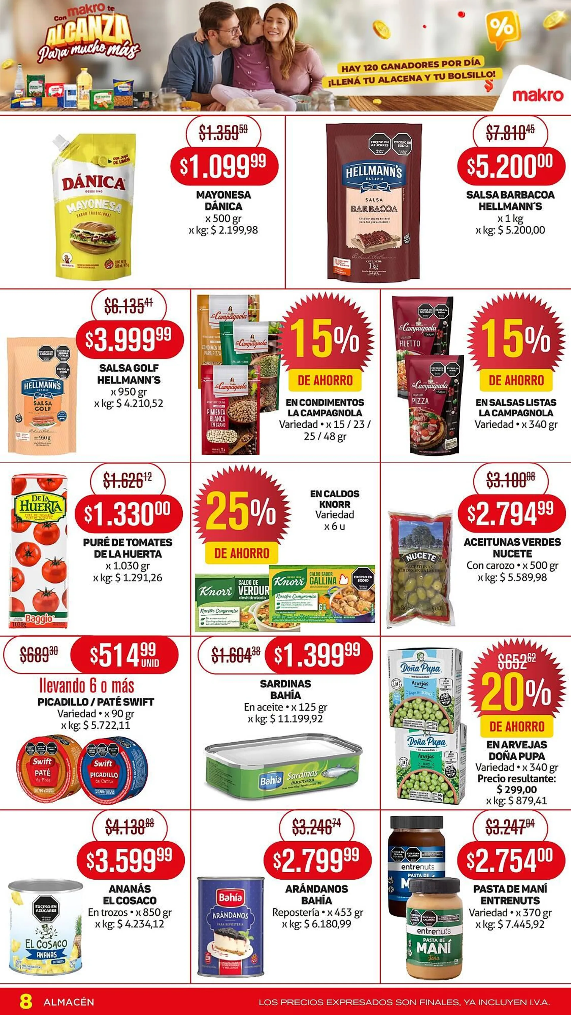 Ofertas de Catálogo Makro 17 de octubre al 23 de octubre 2024 - Página 8 del catálogo