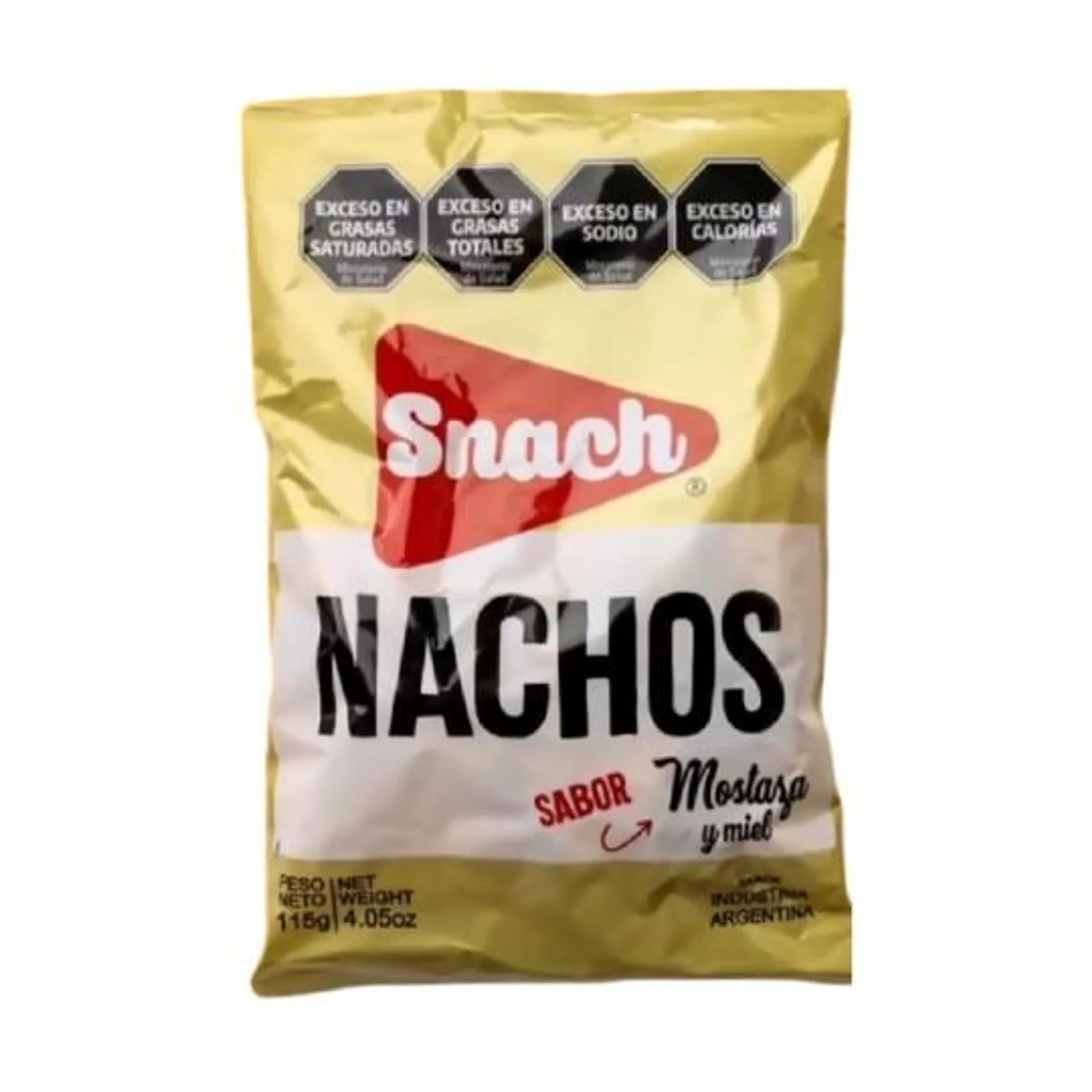 SNACKS NACHOS CANTIMPALO MOSTAZA Y MIEL 115 GRS