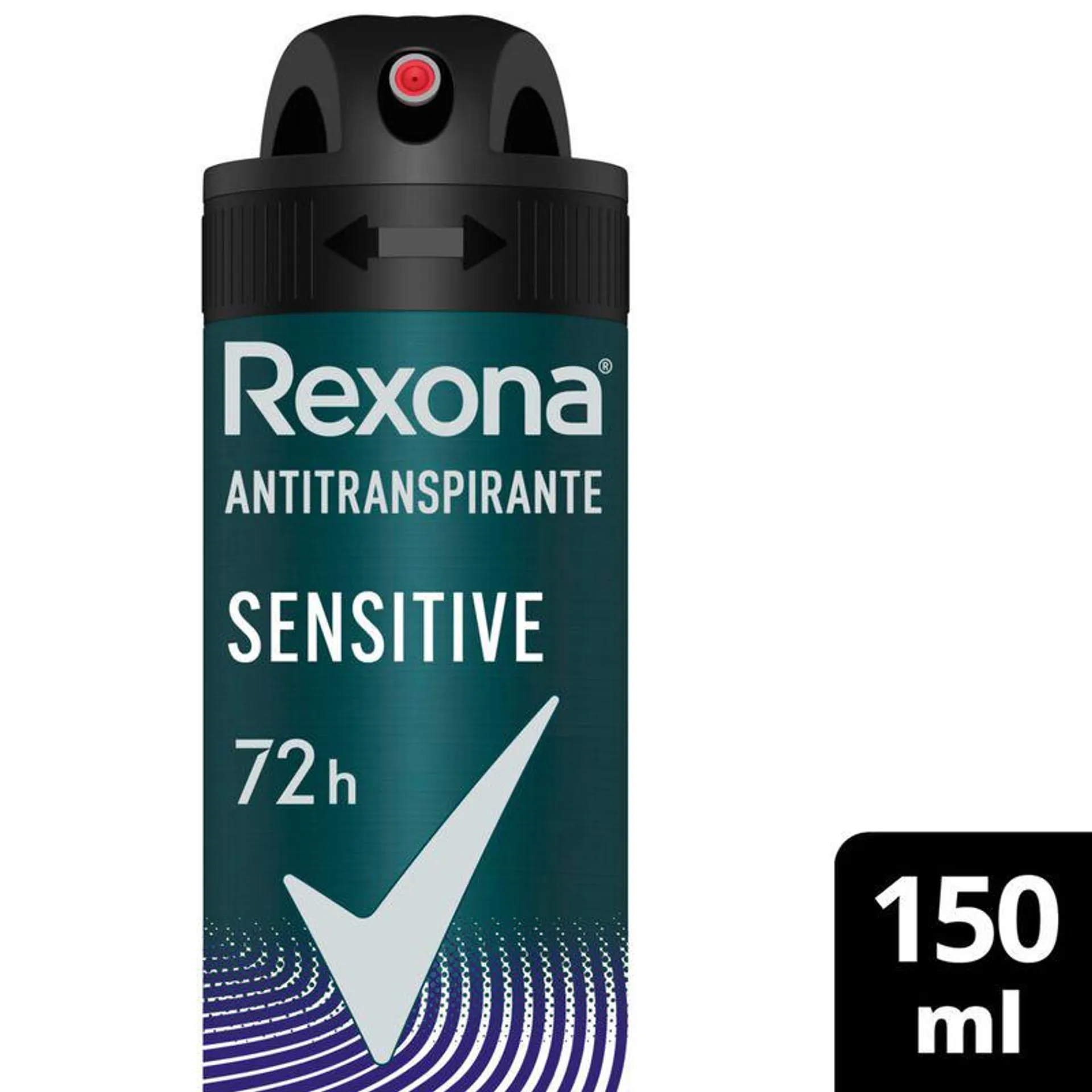 Desodorante Sensitive Men Rexona 150 Ml.