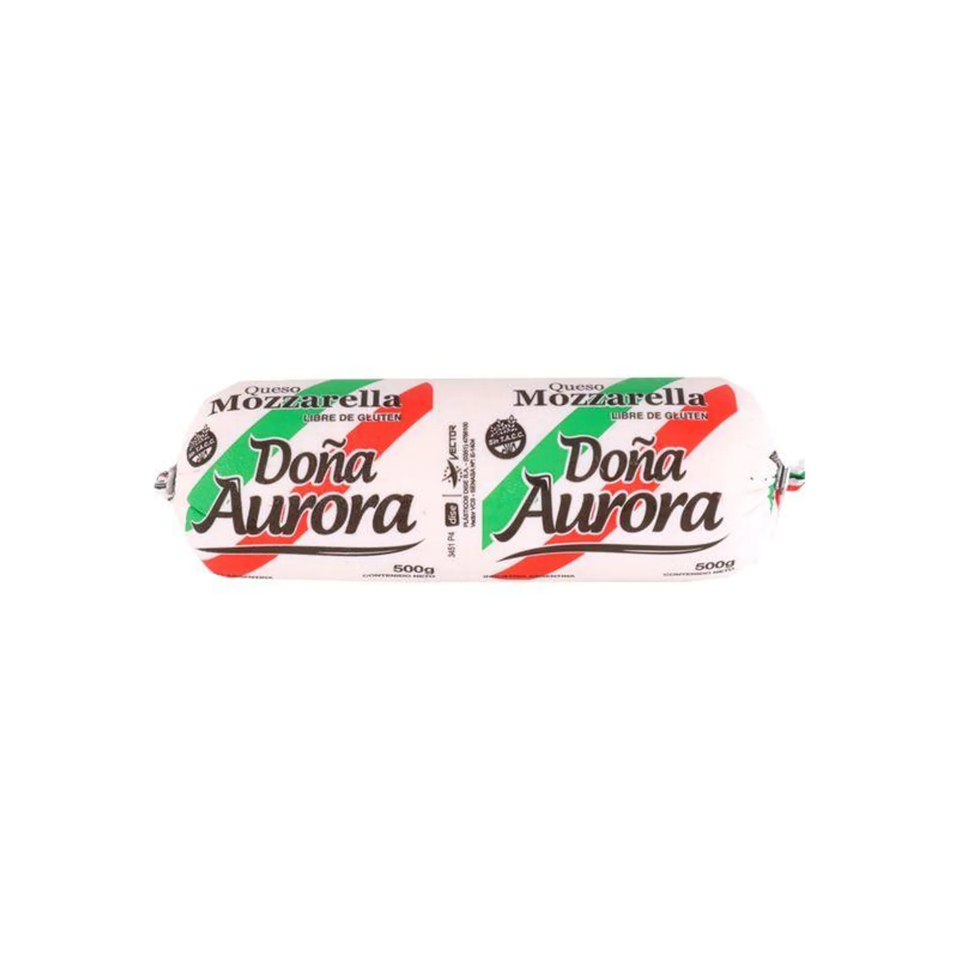 Queso Mozzarella Doña Aurora X 500 Gr.