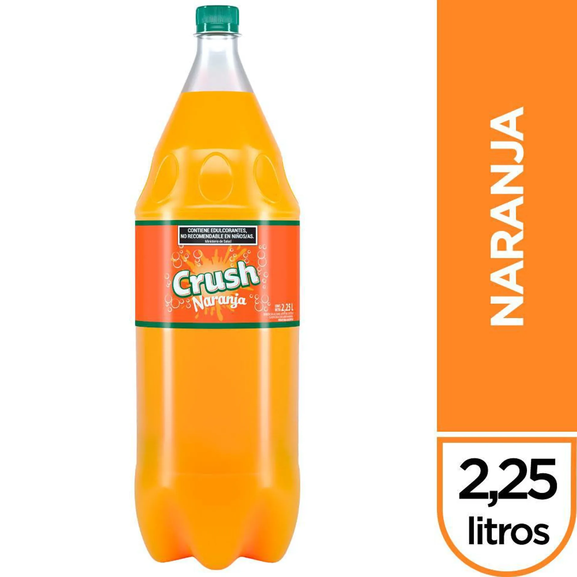 Gaseosa CRUSH Sin Azúcar Naranja 2,25 Lt