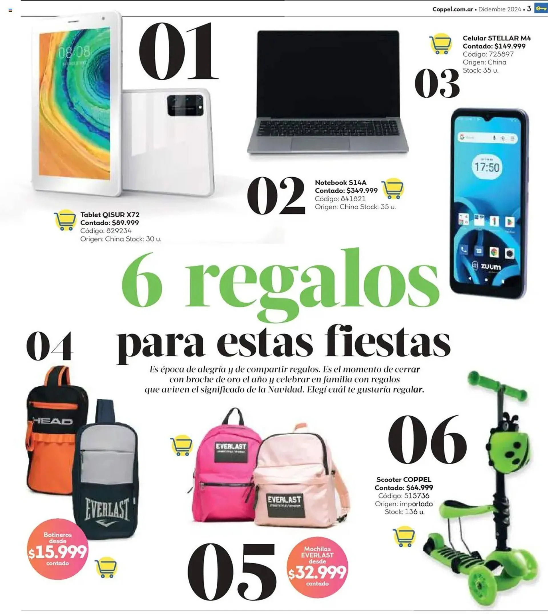 Ofertas de Catálogo Coppel 1 de diciembre al 31 de diciembre 2024 - Página 3 del catálogo