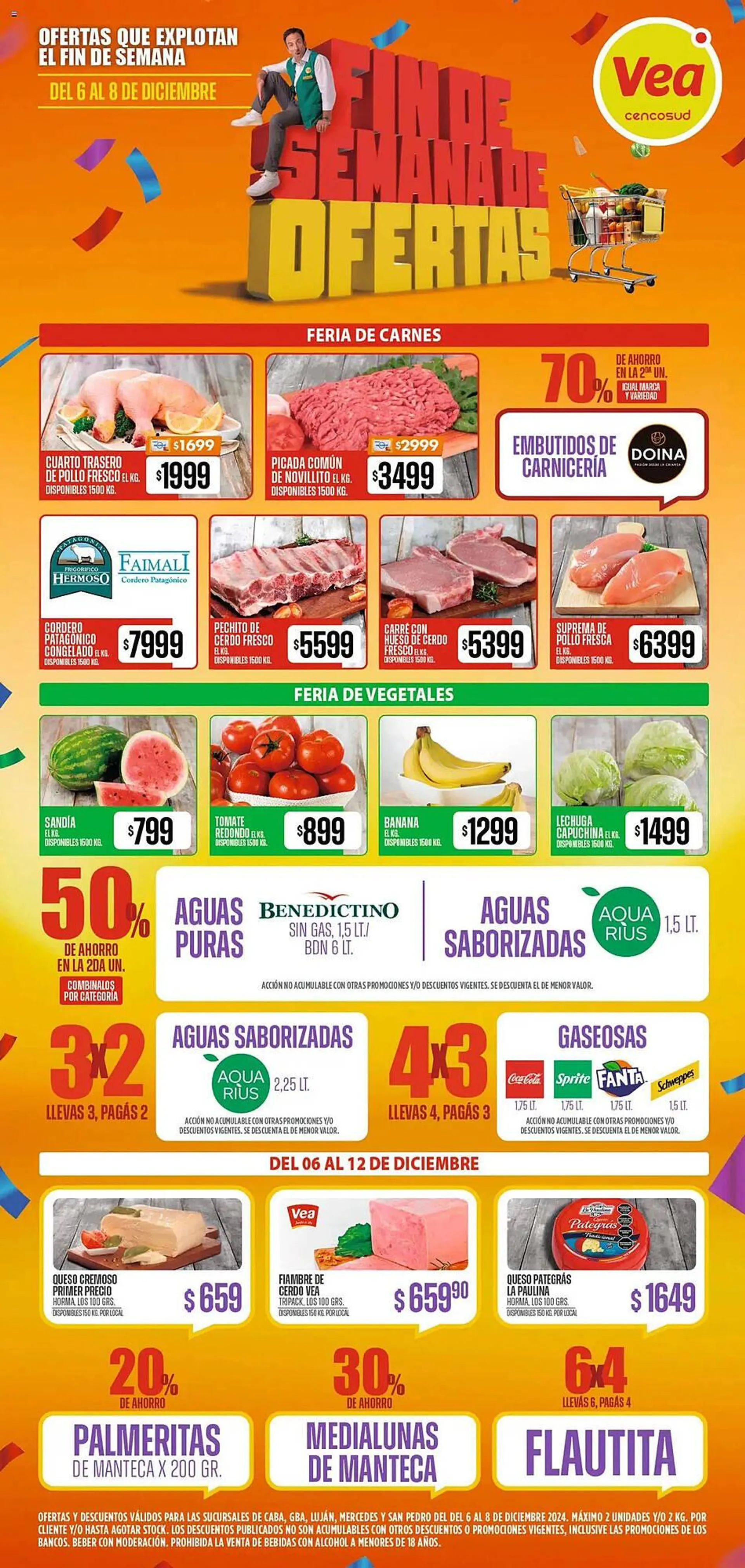 Ofertas de Catálogo Supermercados Vea 6 de diciembre al 8 de diciembre 2024 - Página 2 del catálogo