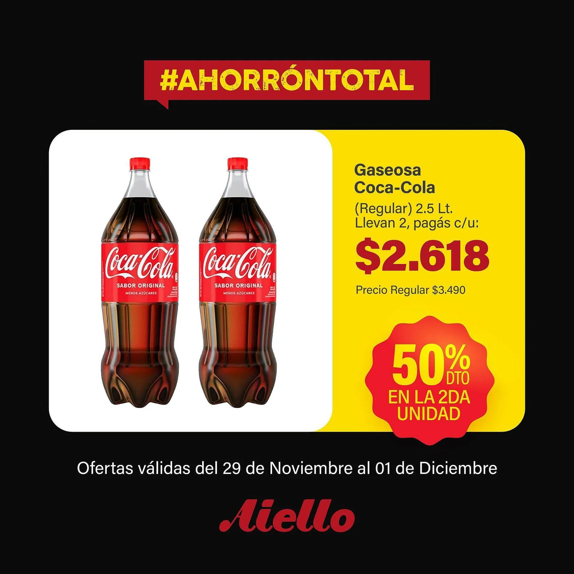 Ofertas de Catálogo Supermercados Aiello 29 de noviembre al 1 de diciembre 2024 - Página 2 del catálogo