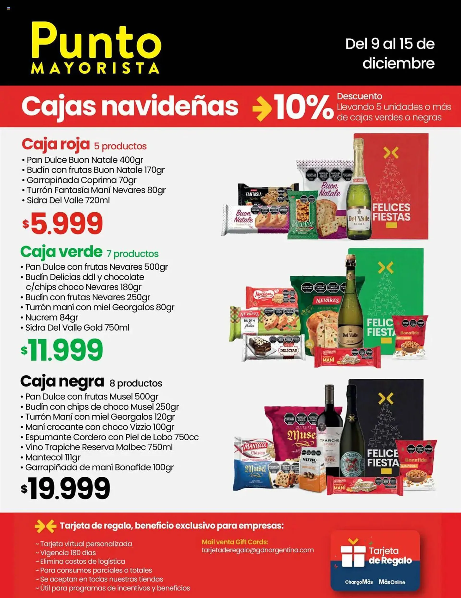 Ofertas de Catálogo Punto Mayorista 9 de diciembre al 15 de diciembre 2024 - Página 3 del catálogo