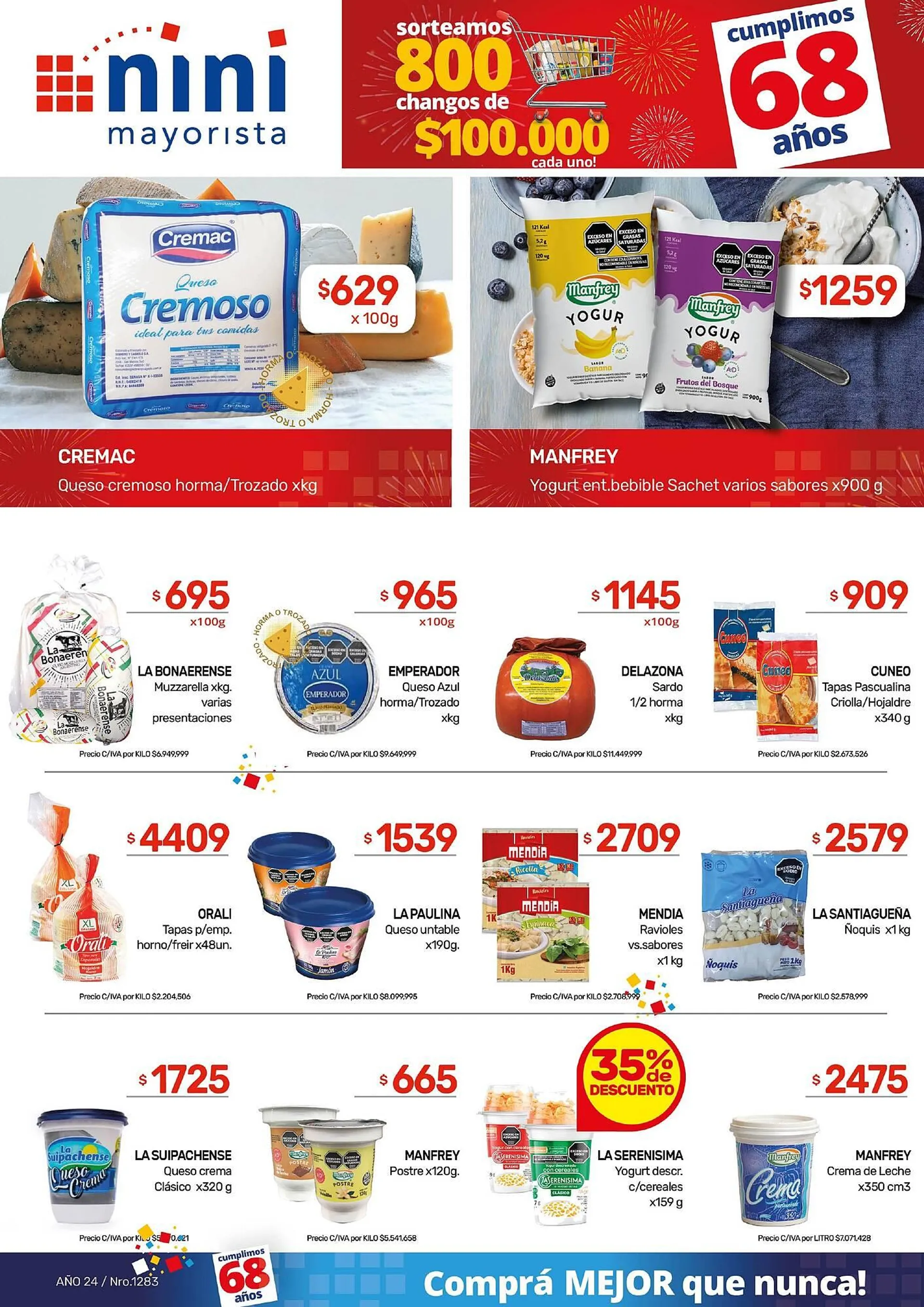 Ofertas de Catálogo Nini Mayorista 25 de noviembre al 1 de diciembre 2024 - Página 30 del catálogo