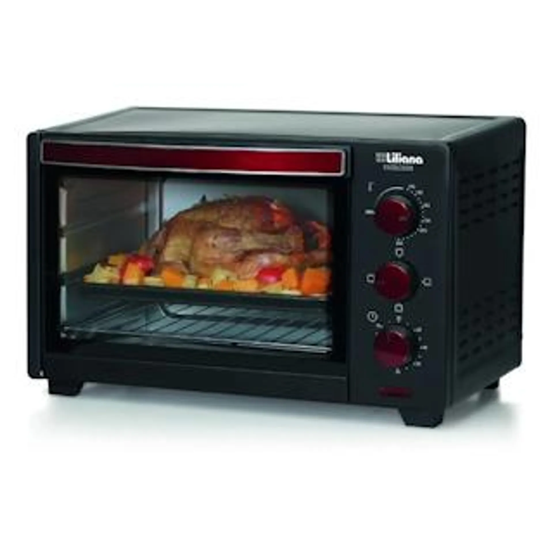 Horno Grill Liliana Ao132 32 Litros 1750 Watts Negro