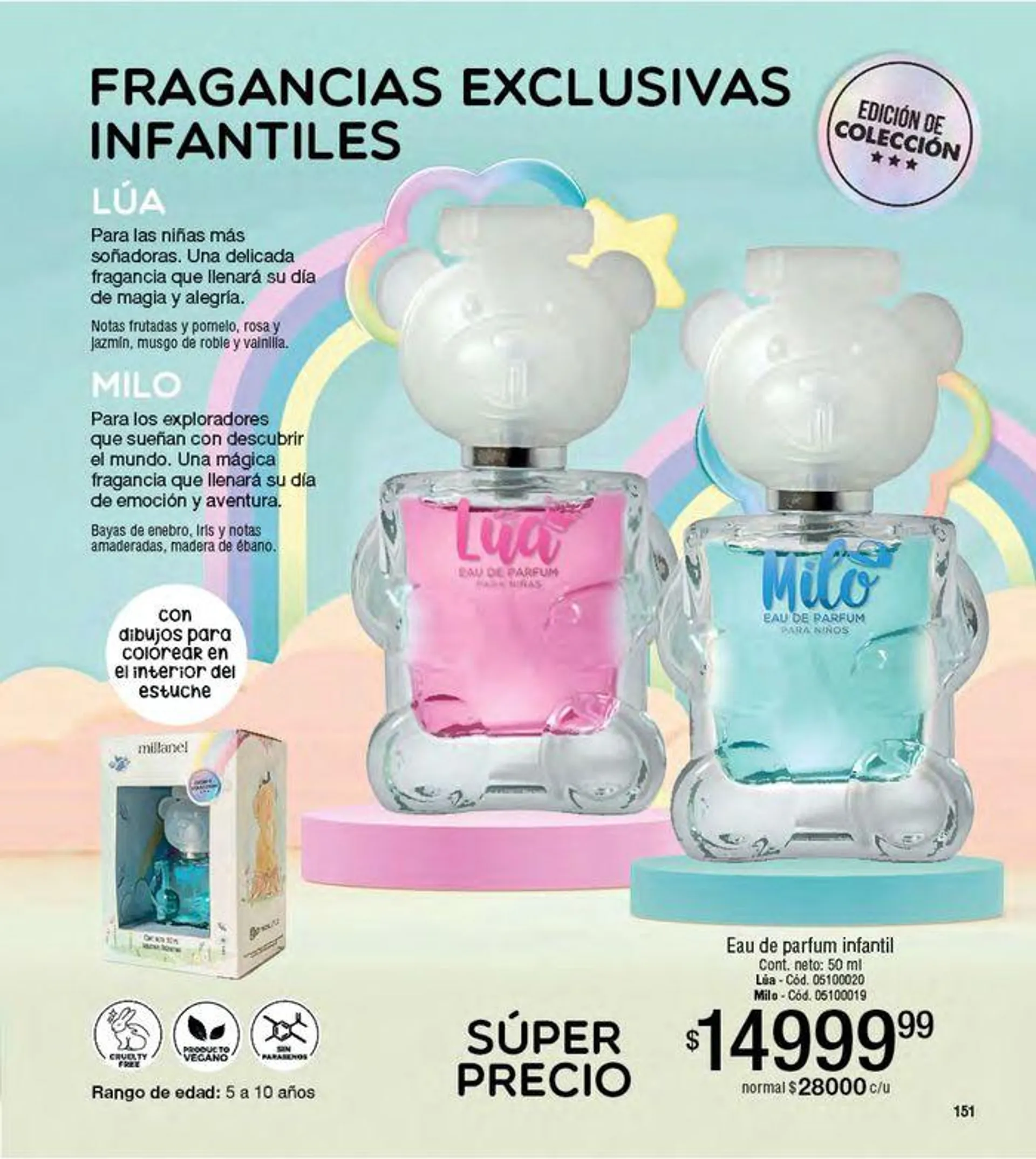 Ofertas de Catálogo Cosmeticos Millanel C8/24 5 de julio al 28 de julio 2024 - Página 151 del catálogo