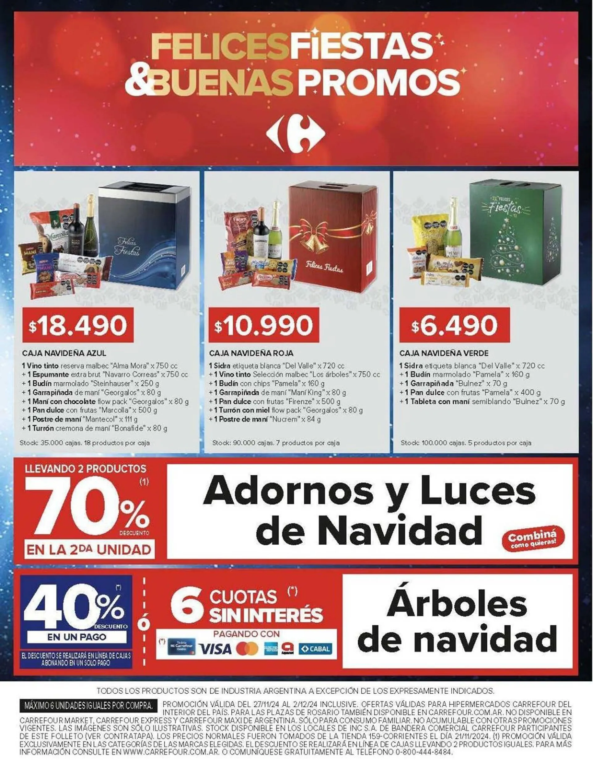 Ofertas de Catálogo Carrefour 27 de noviembre al 3 de diciembre 2024 - Página 28 del catálogo