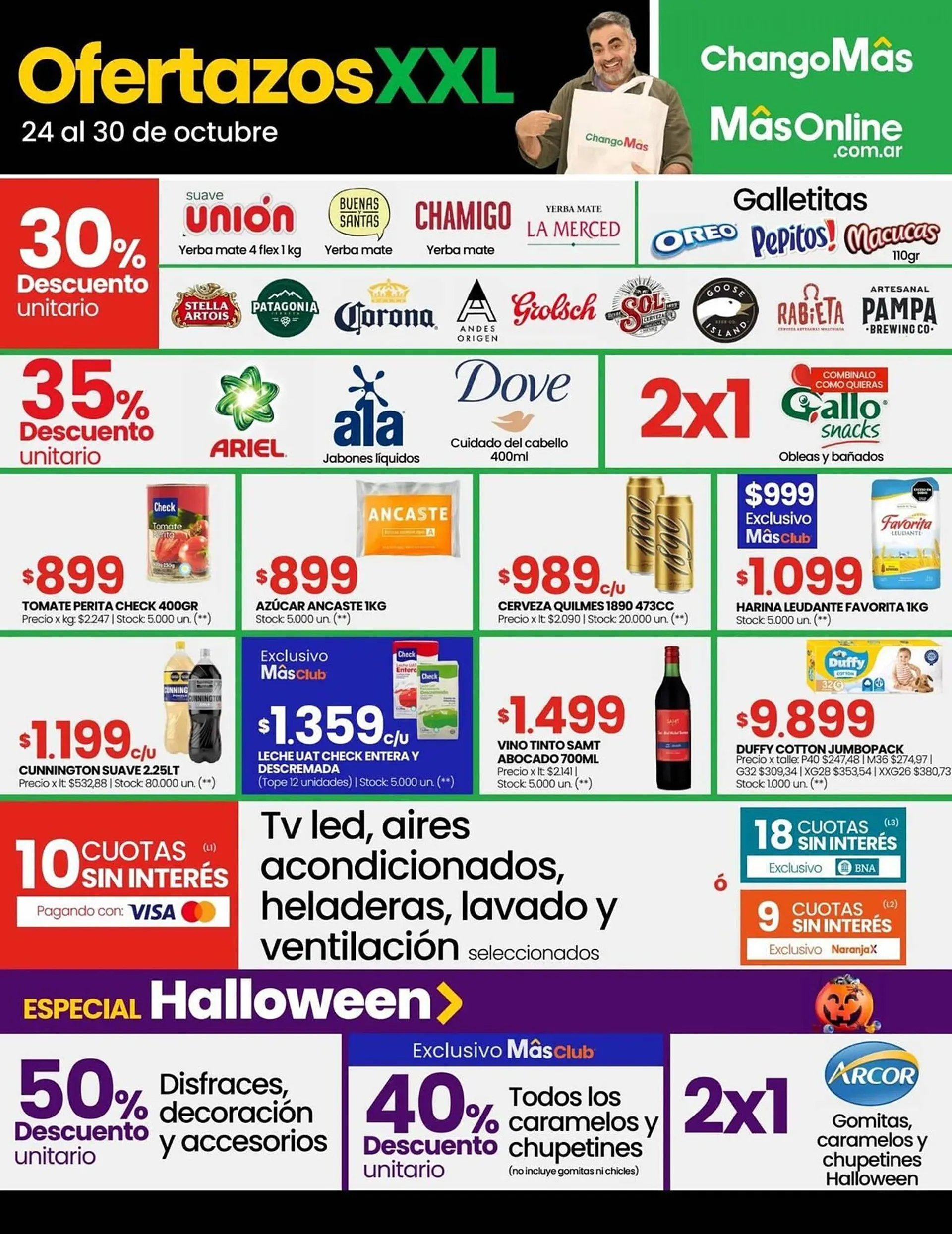 Ofertas de Catálogo Changomas 28 de octubre al 30 de octubre 2024 - Página 1 del catálogo