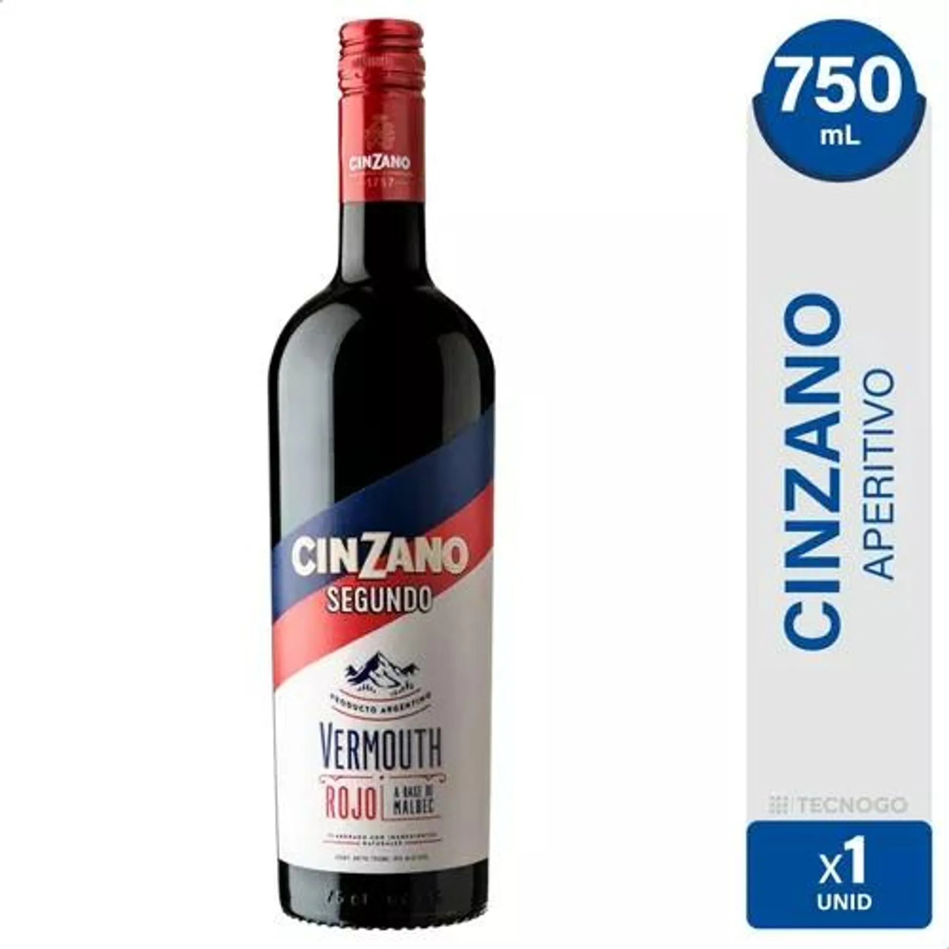 CINZANO SEGUNDO 750X