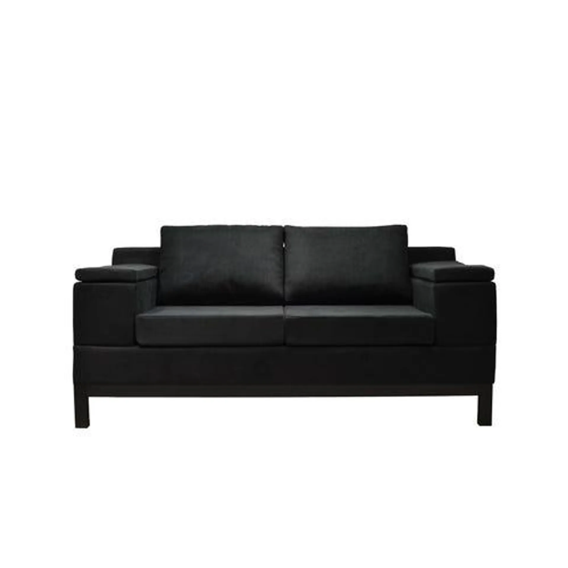 Sillón Esquel Dakot 2 cuerpos 85 x 170 cm negro