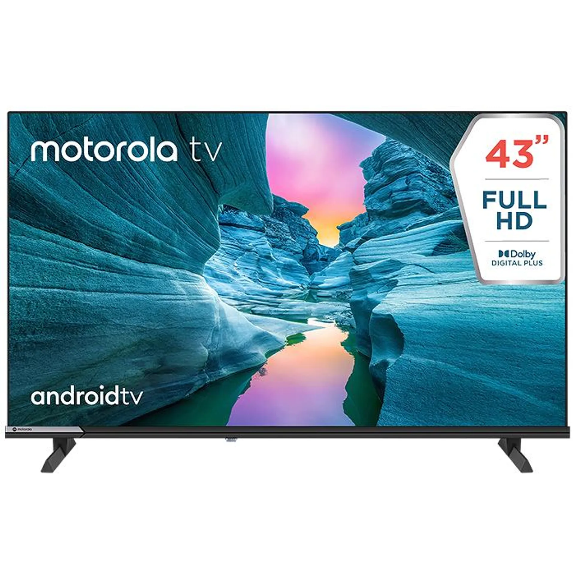 Smart Tv Motorola 43" MT4300 Full HD Android Tv