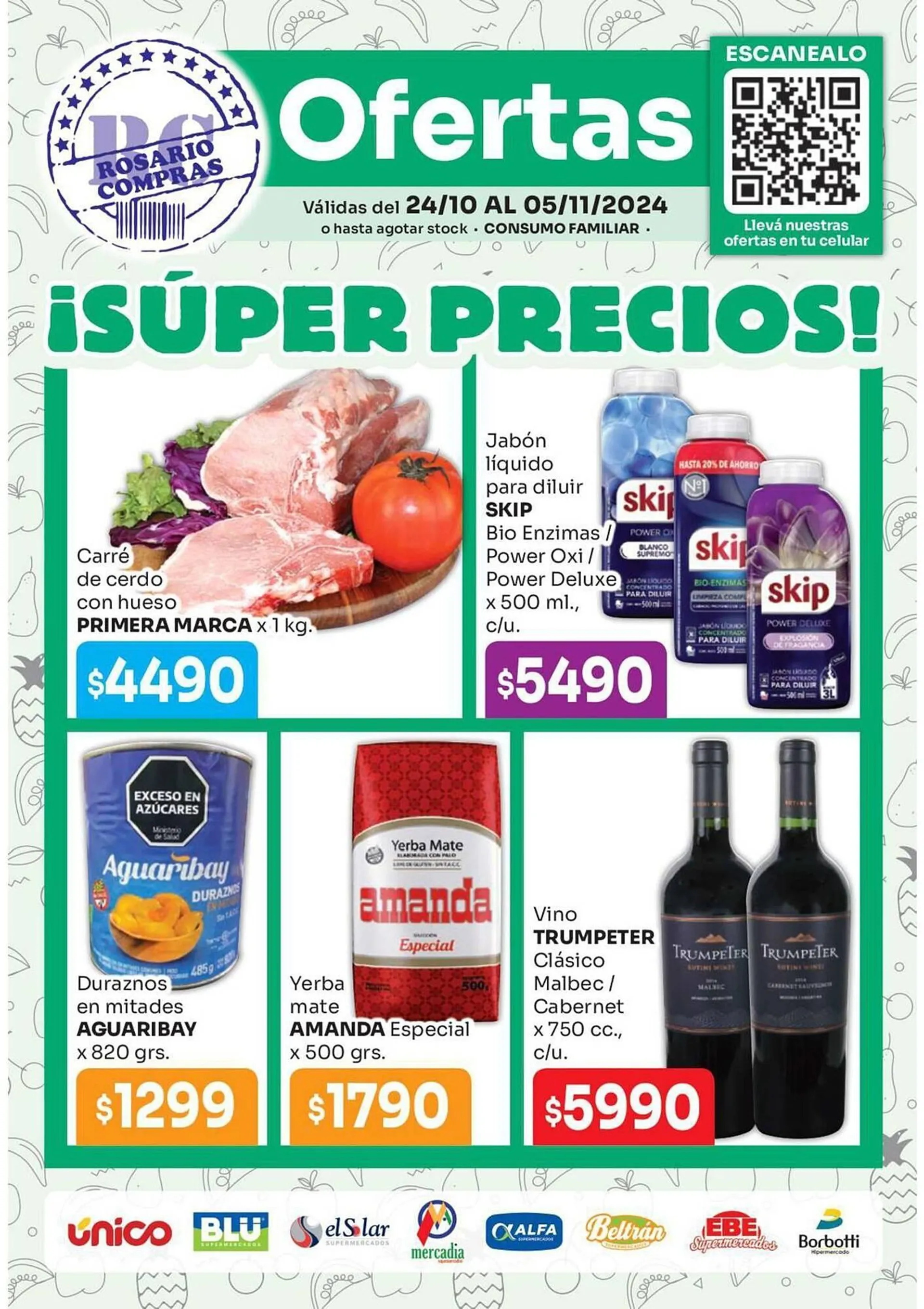 Ofertas de Catálogo Unico Supermercados 24 de octubre al 5 de noviembre 2024 - Página 5 del catálogo