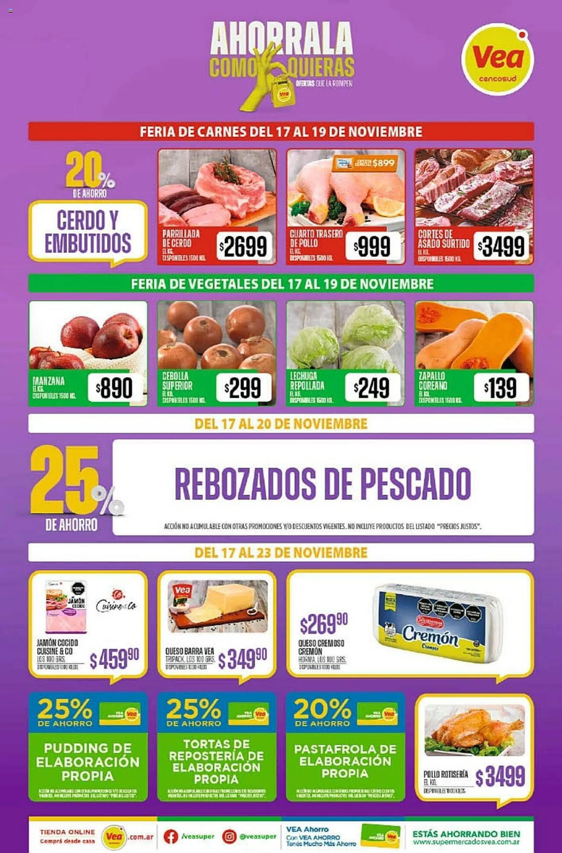 Ofertas de Catálogo Supermercados Vea 17 de noviembre al 20 de noviembre 2023 - Página 5 del catálogo