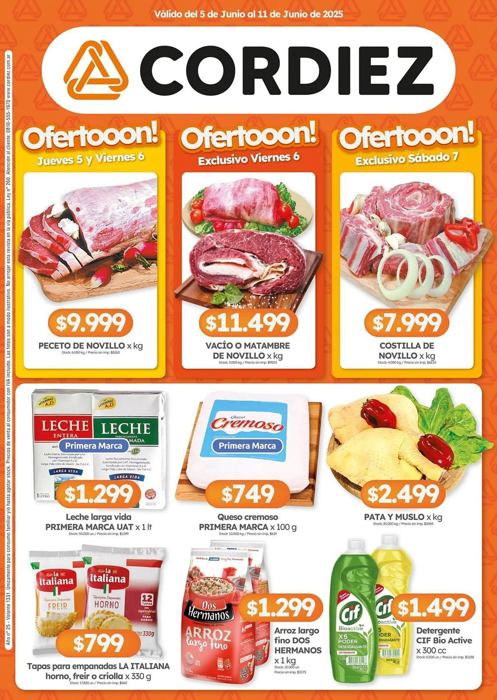 Ofertas de Catálogo Cordiez 5 de junio al 11 de junio 2025 - Página 1 del catálogo