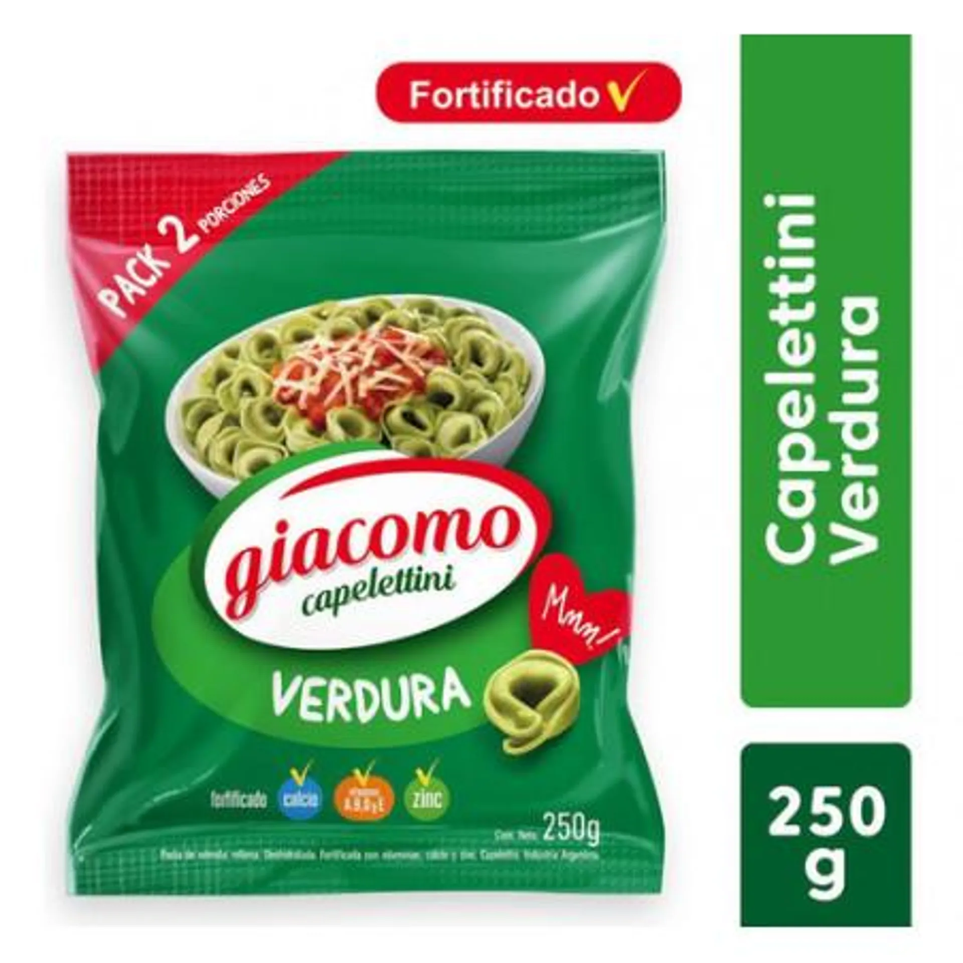 CAPELLETINI GIACOMO VERDURA 250 GRS