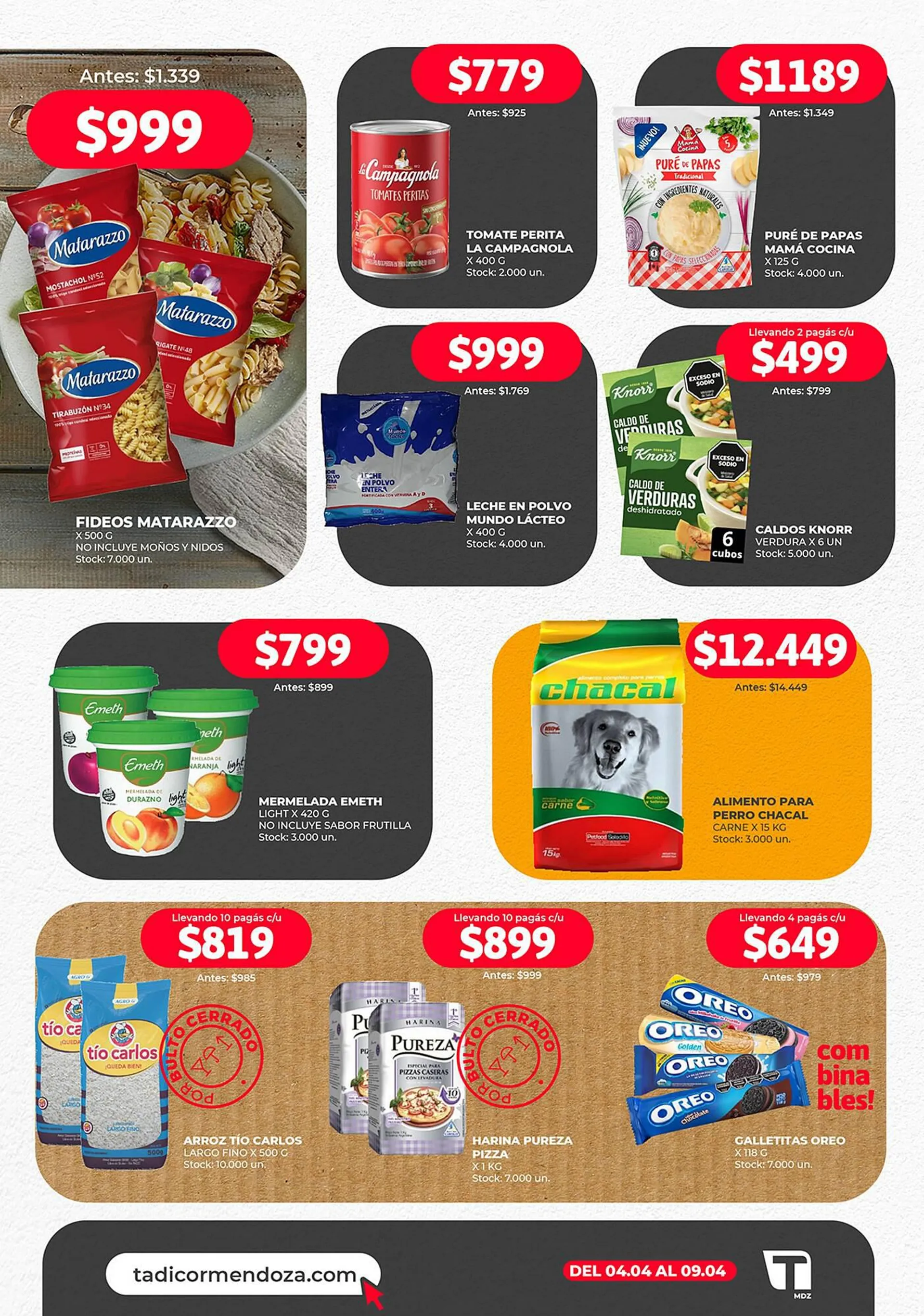 Ofertas de Catálogo Supermercados Tadicor 4 de abril al 9 de abril 2024 - Página 2 del catálogo