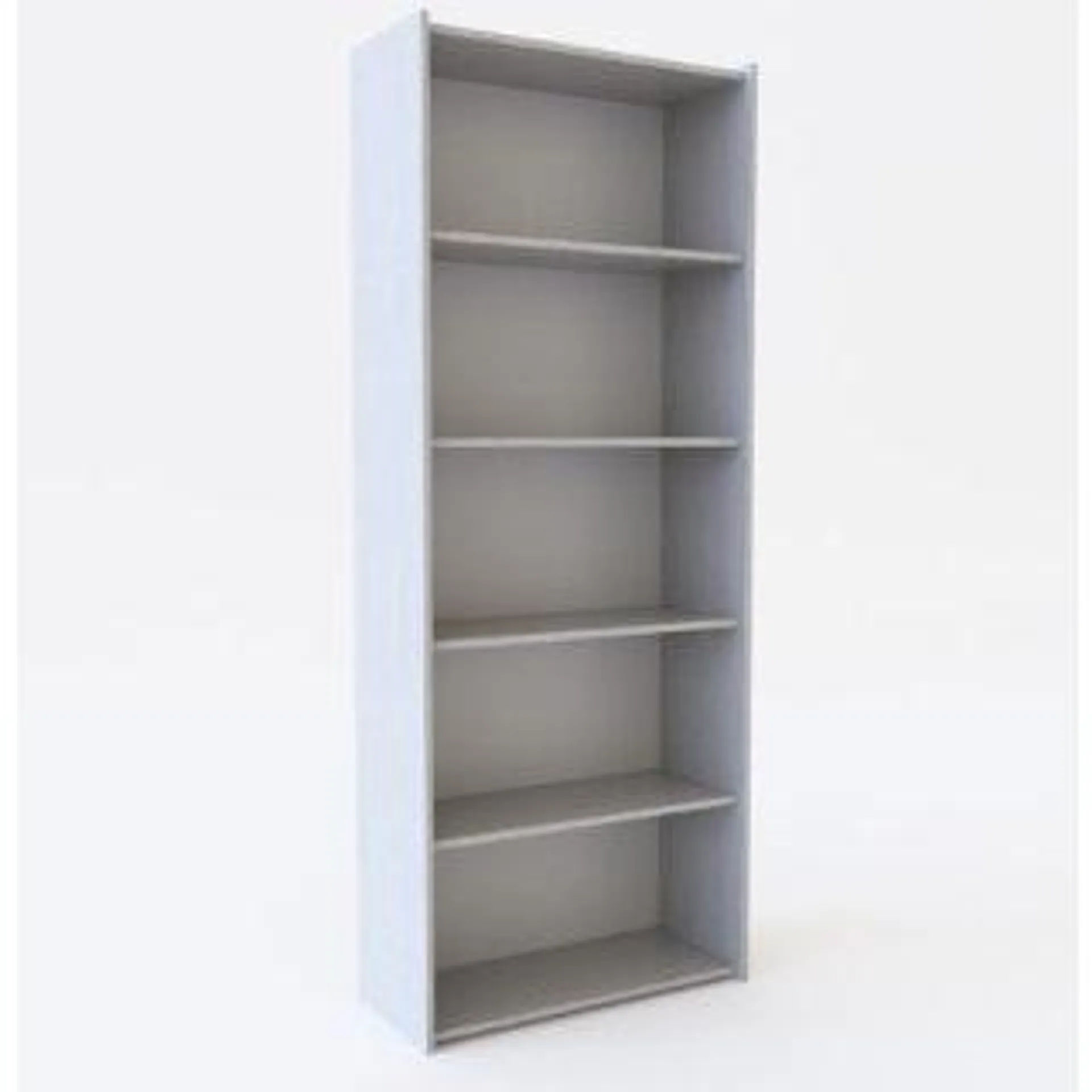 Biblioteca Delos Dl0104Rb 71X180X29 5Est Roble Blanco