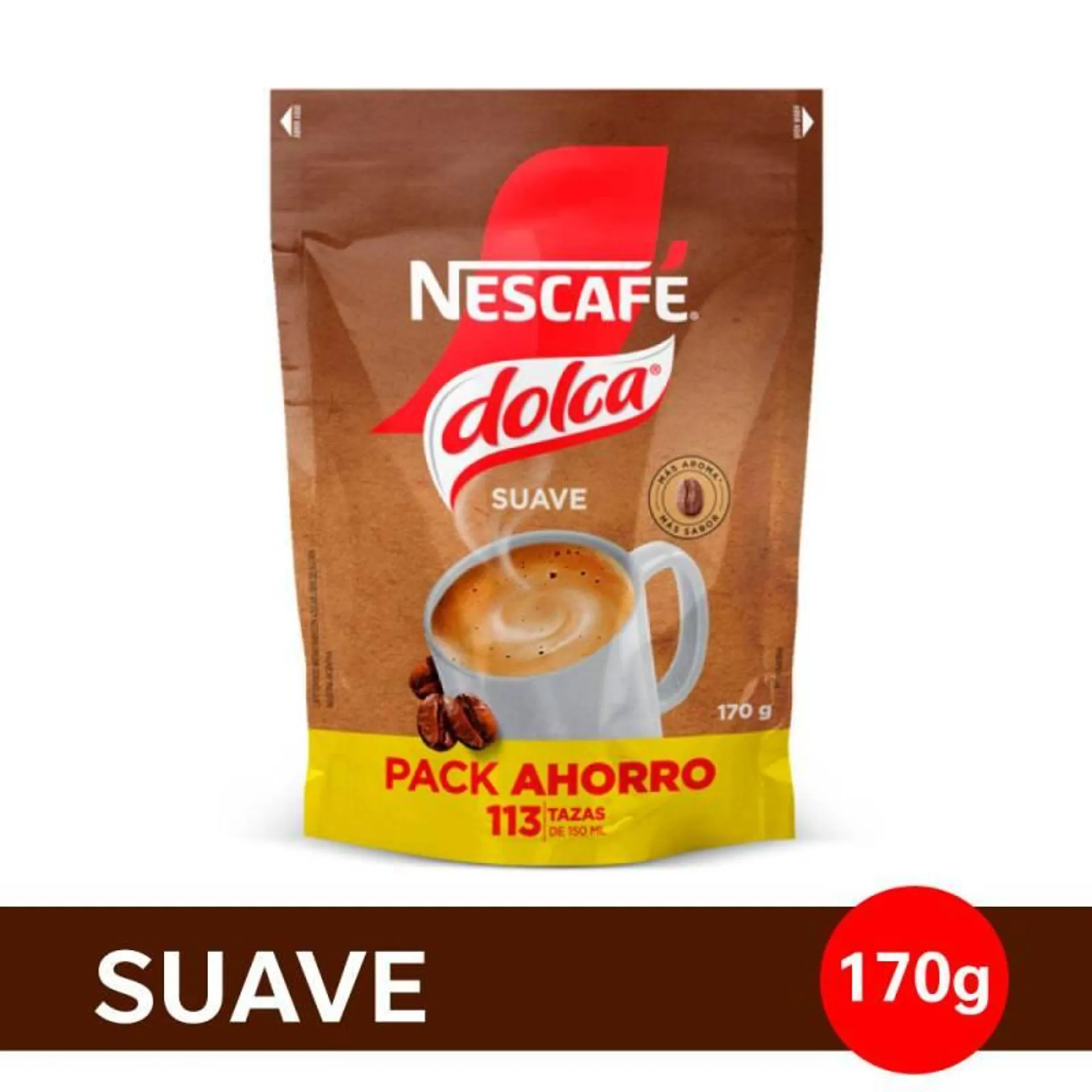 Nescafé Dolca Suave Doy Pack x 170g