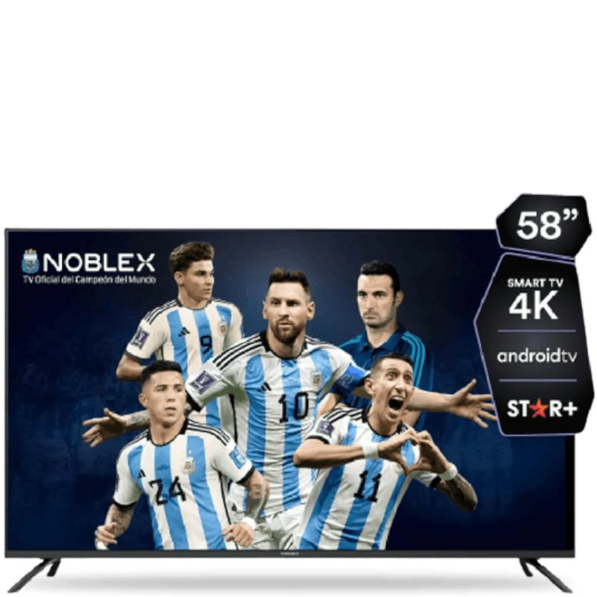 ANDROID TV NOBLEX 58- 4K ULTRA HD DB58X7550