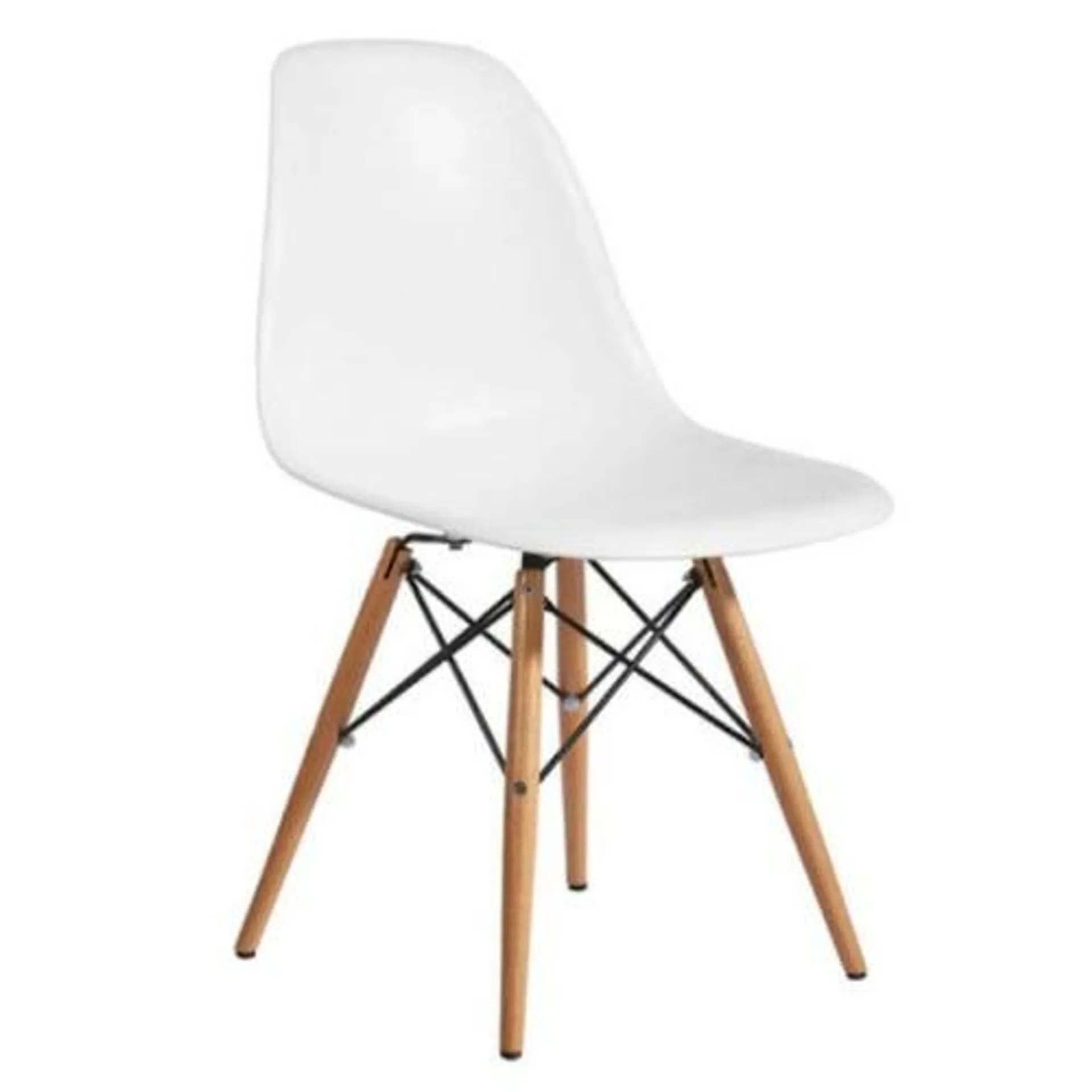 Silla Eames para niños blanca