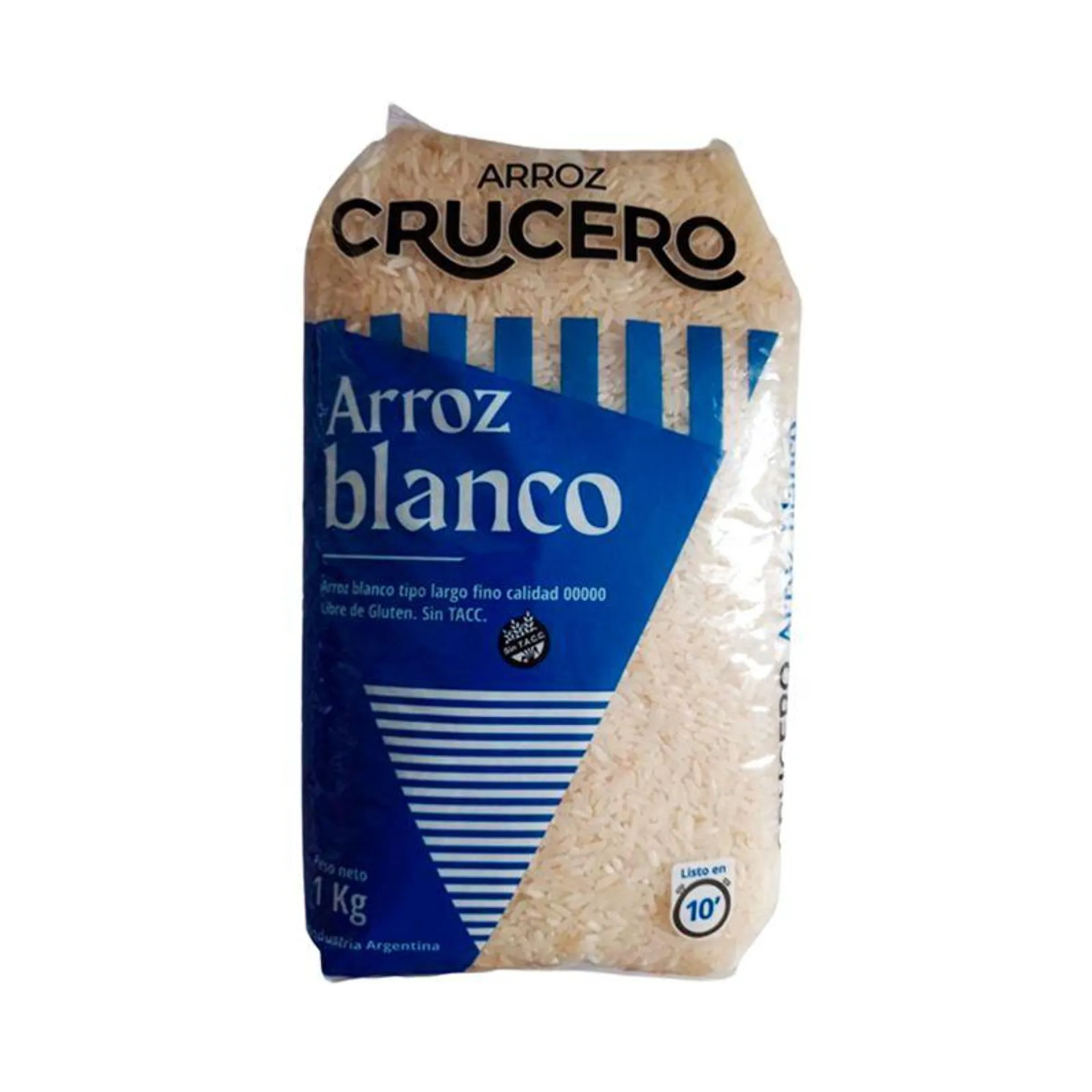 Arroz largo fino Crucero 00000 1 kg.