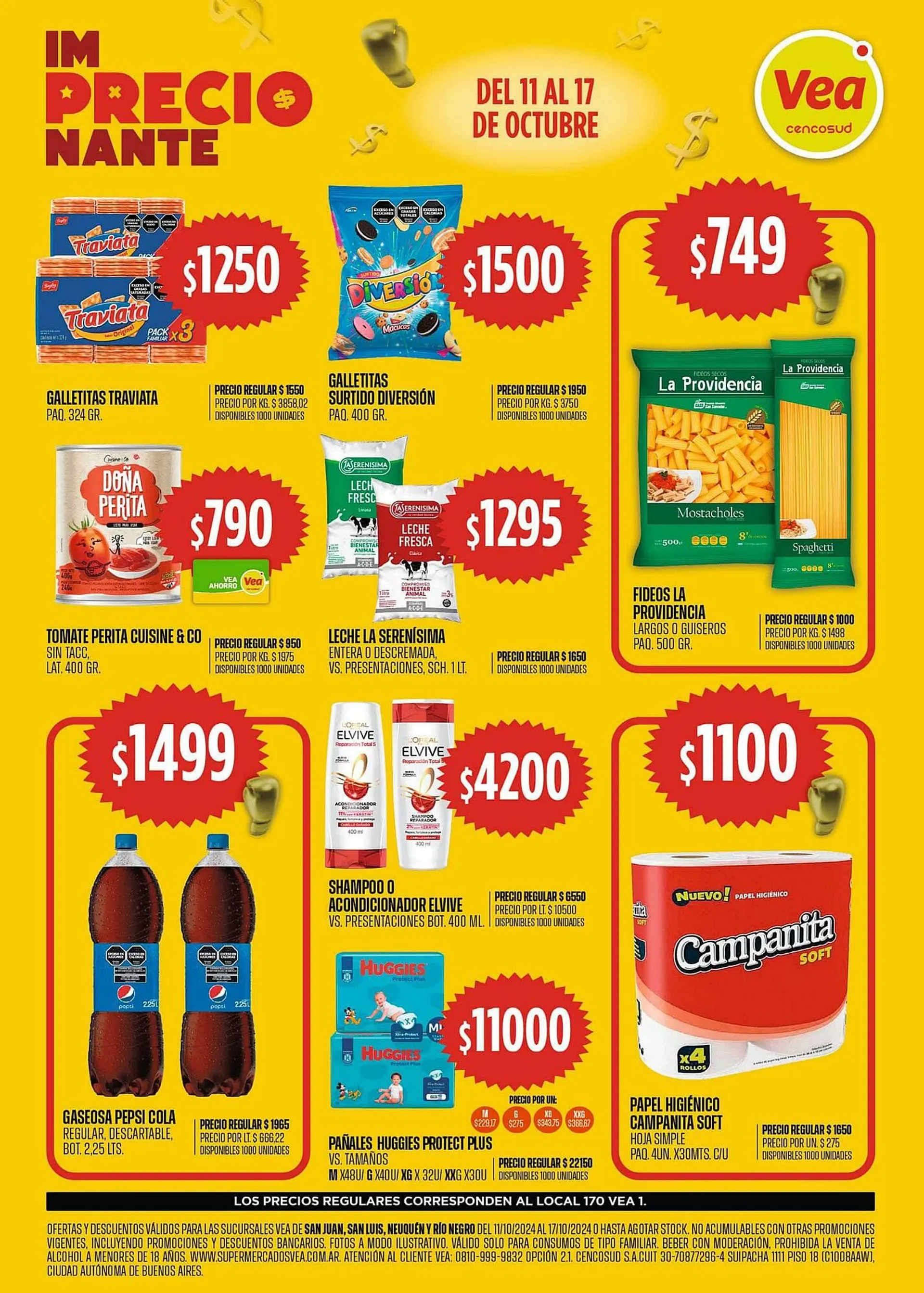 Ofertas de Catálogo Supermercados Vea 18 de octubre al 20 de octubre 2024 - Página 2 del catálogo