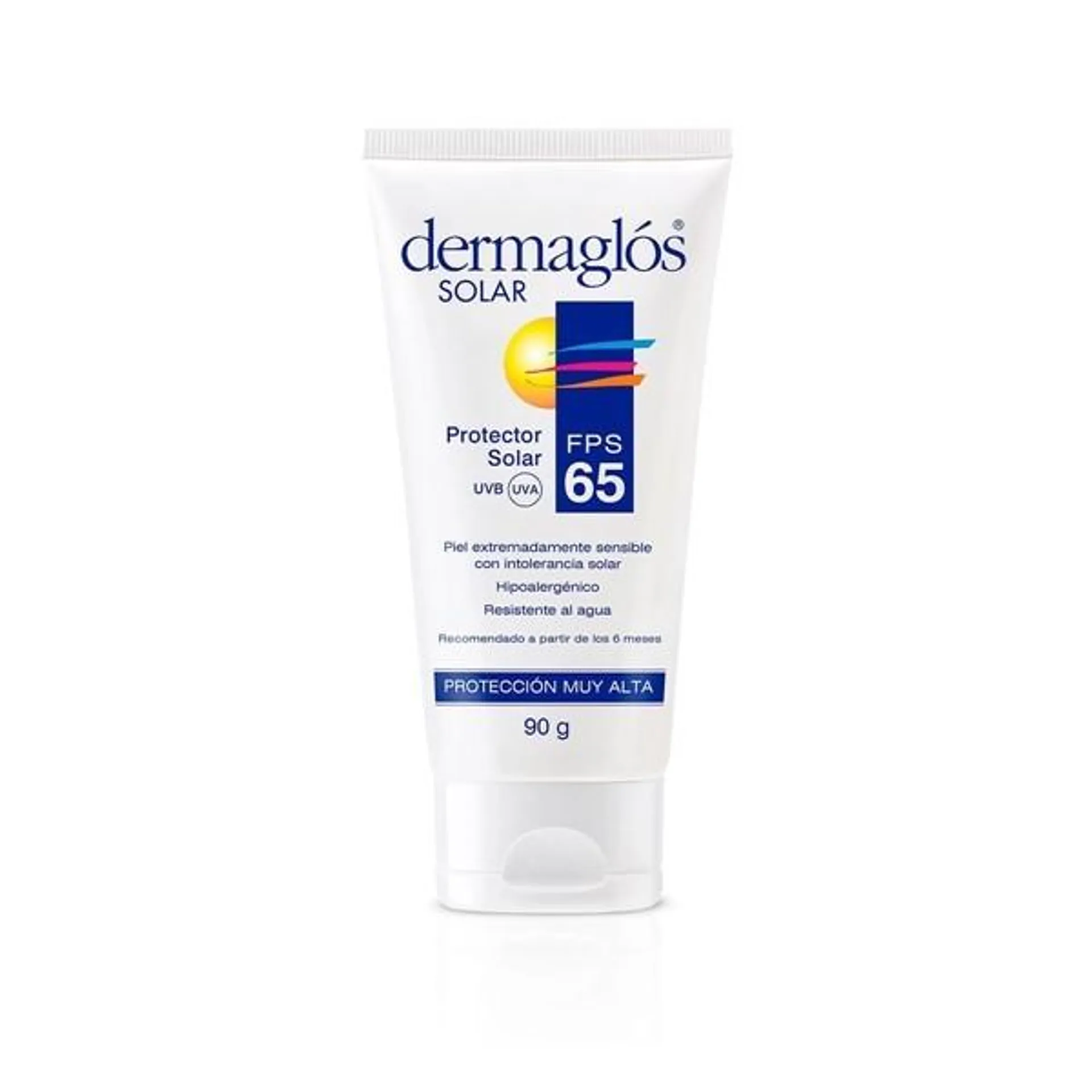 Dermaglos Protector Solar Emulsion Fps 65 crema 90 gr