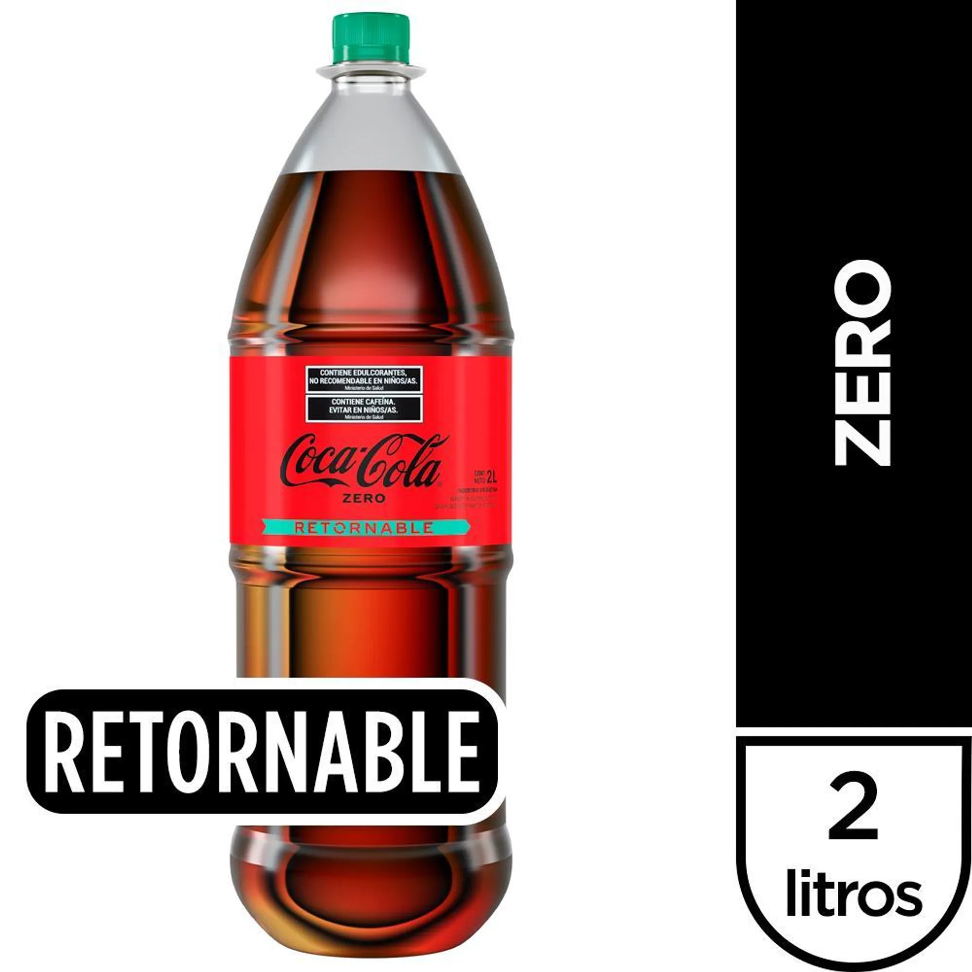 Coca-Cola Zero Retornable 2 Lt