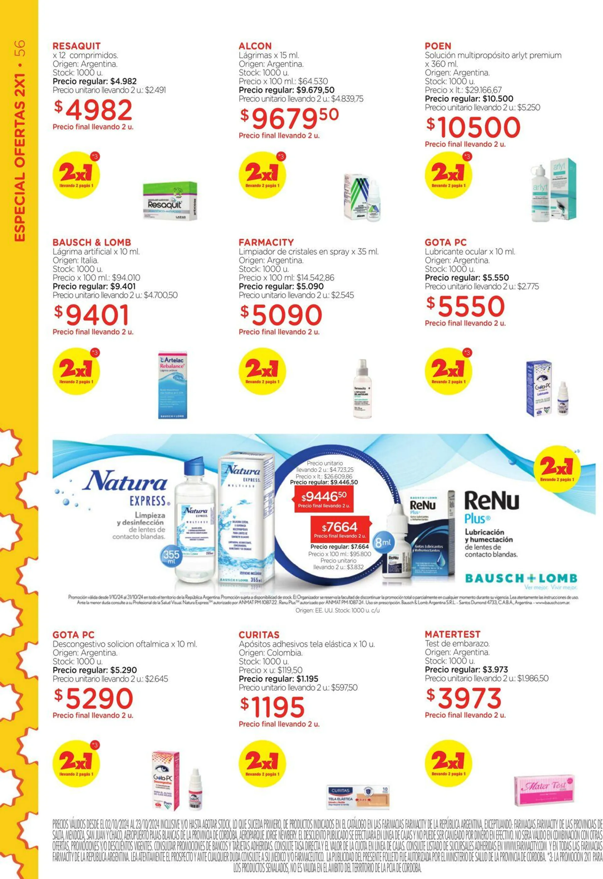 Ofertas de Farmacity 1 de octubre al 31 de octubre 2024 - Página 56 del catálogo