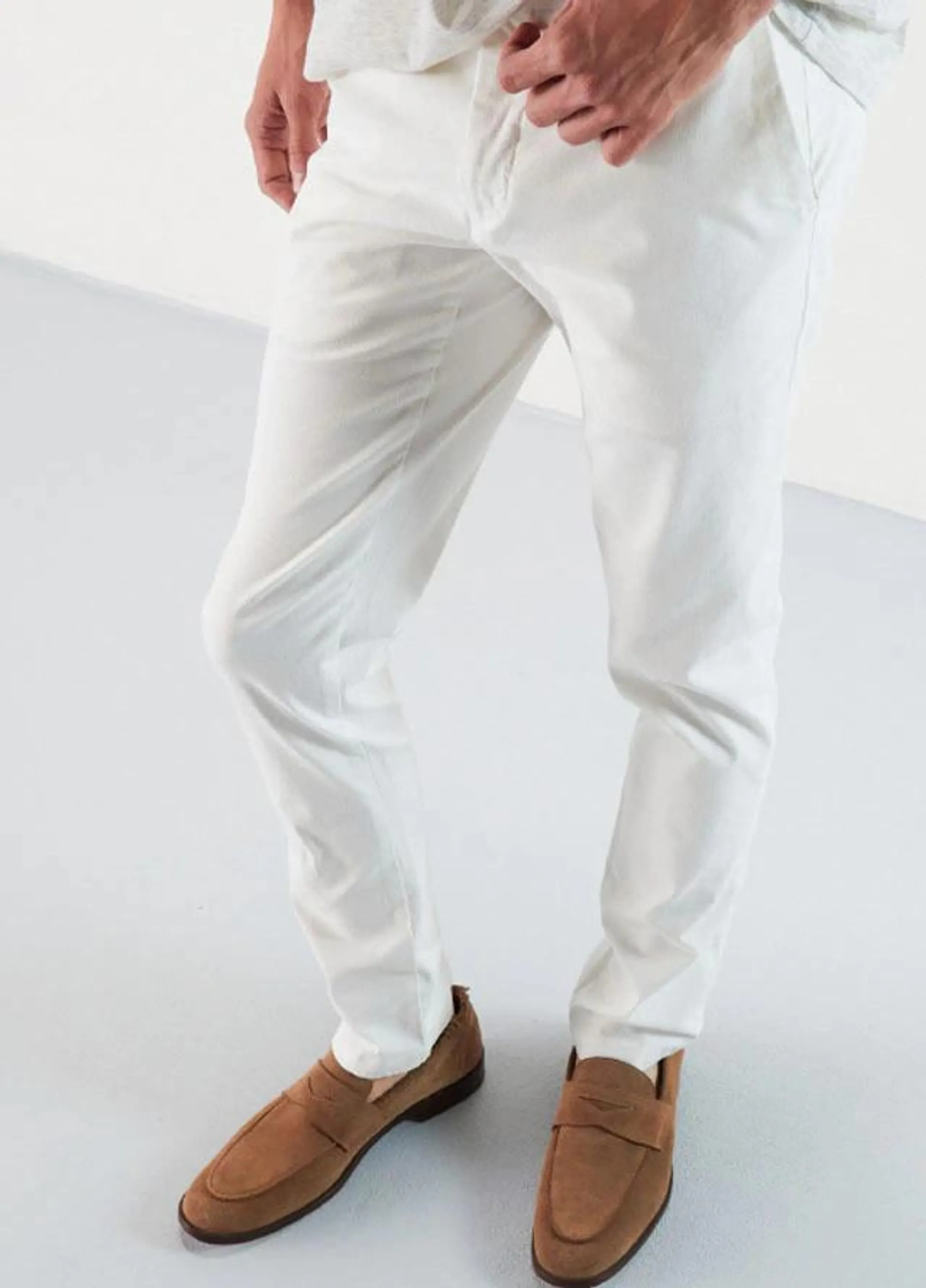 PANTALON FONTANA (BLANCO)