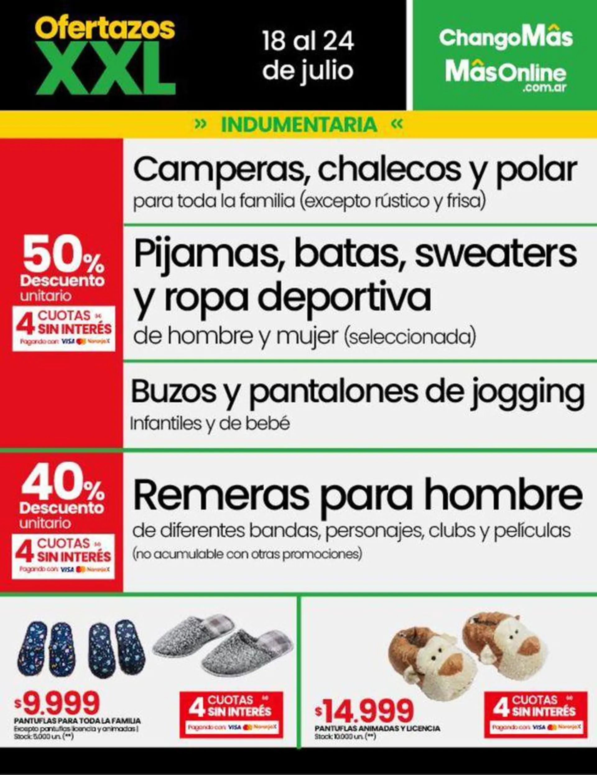 Ofertas de Catálogo Changomas 18 de julio al 24 de julio 2024 - Página 19 del catálogo