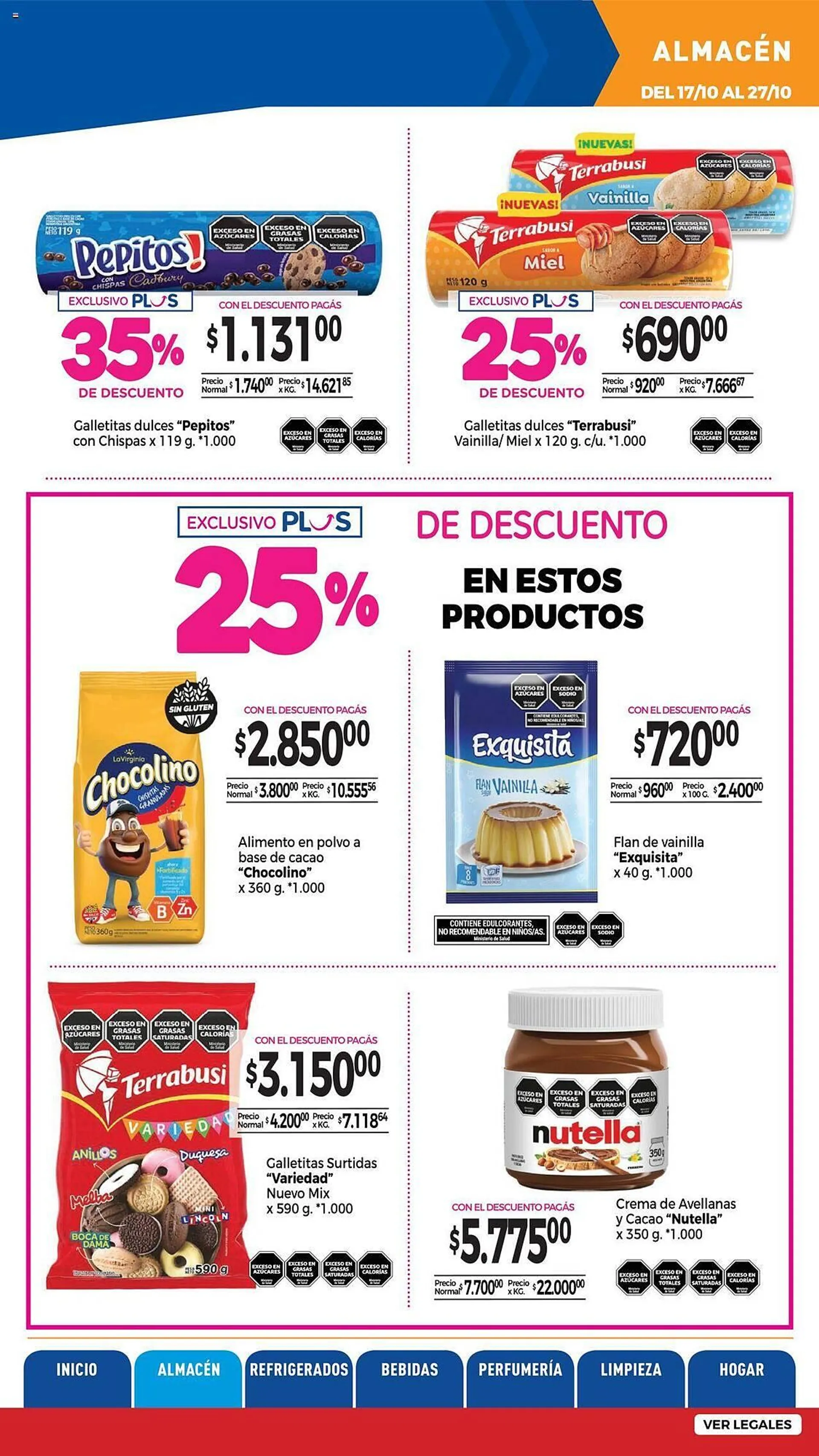 Ofertas de Catálogo La Anonima 17 de octubre al 27 de octubre 2024 - Página 13 del catálogo