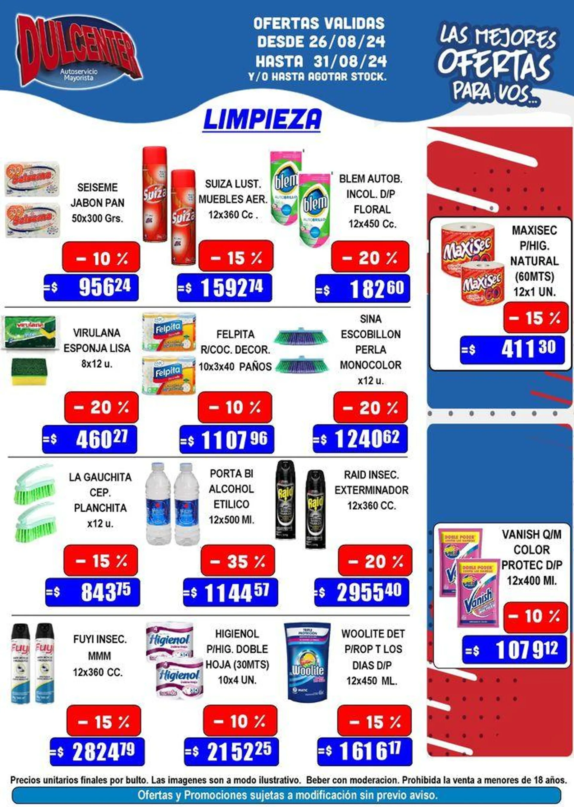 Ofertas de Ofertas Dulcenter 26 de agosto al 31 de agosto 2024 - Página 11 del catálogo