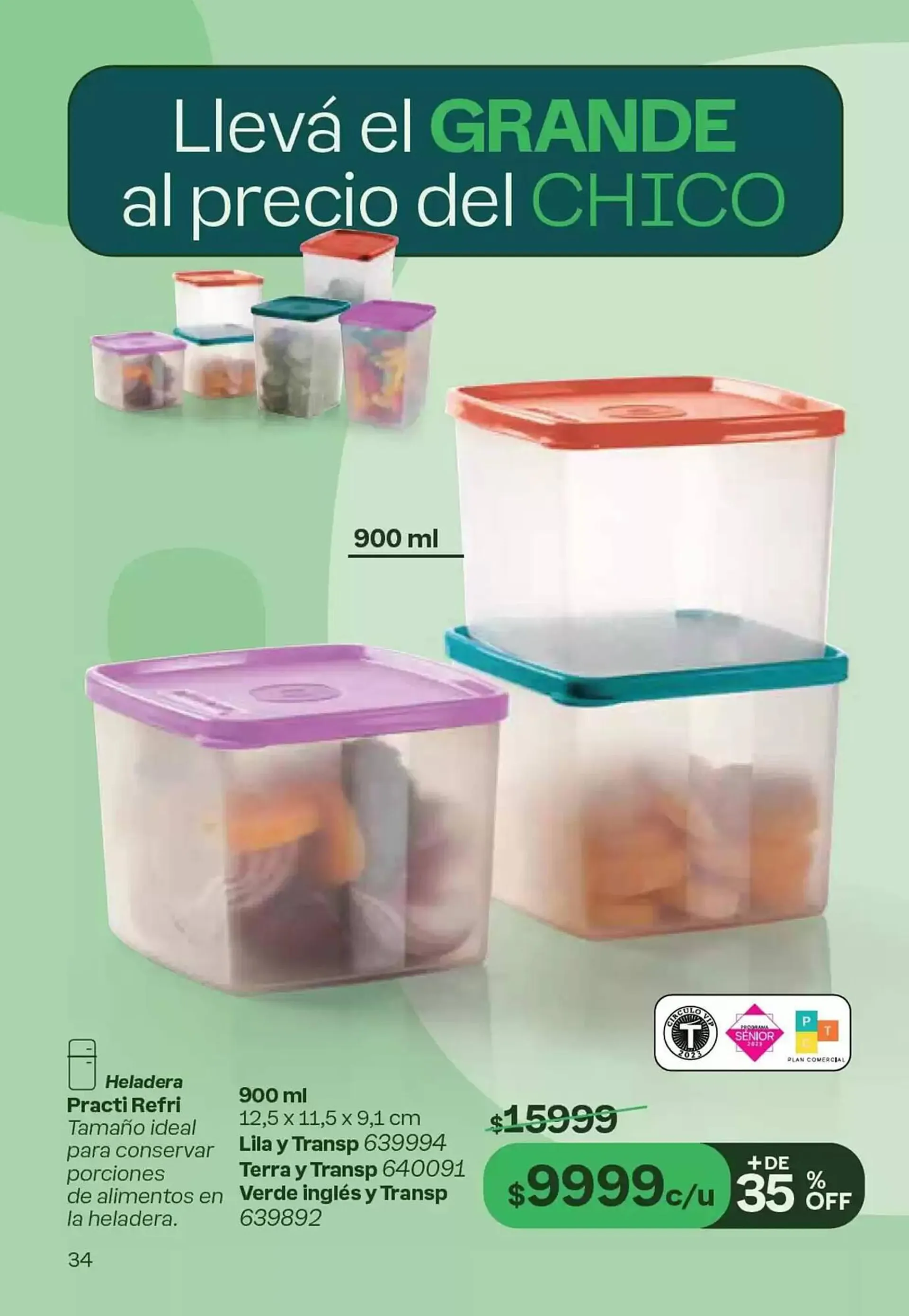 Ofertas de Catálogo Tupperware 11 de octubre al 25 de octubre 2024 - Página 28 del catálogo