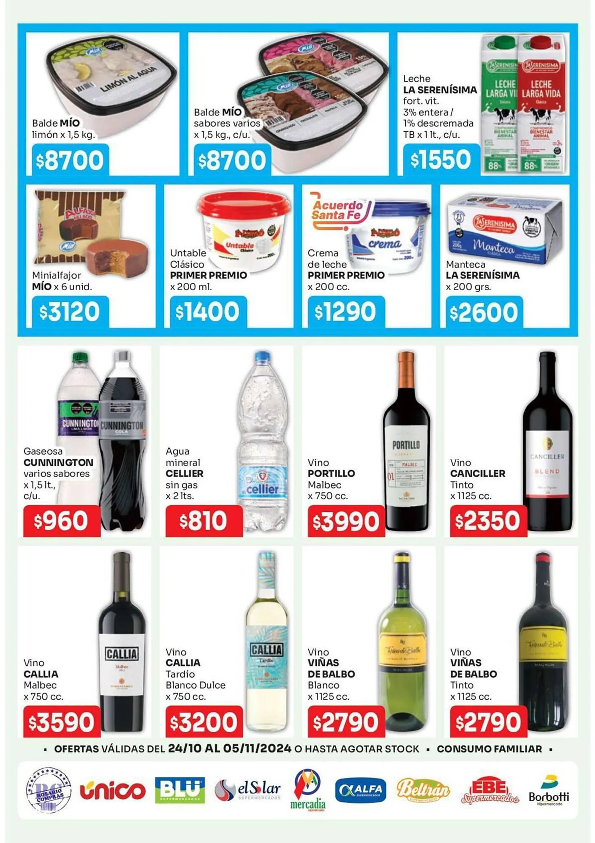 Ofertas de Catálogo Unico Supermercados 24 de octubre al 5 de noviembre 2024 - Página 7 del catálogo