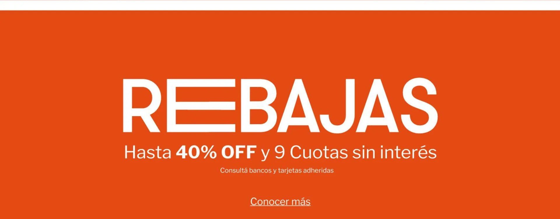 Rebajas Hasta 40% OFF - 1