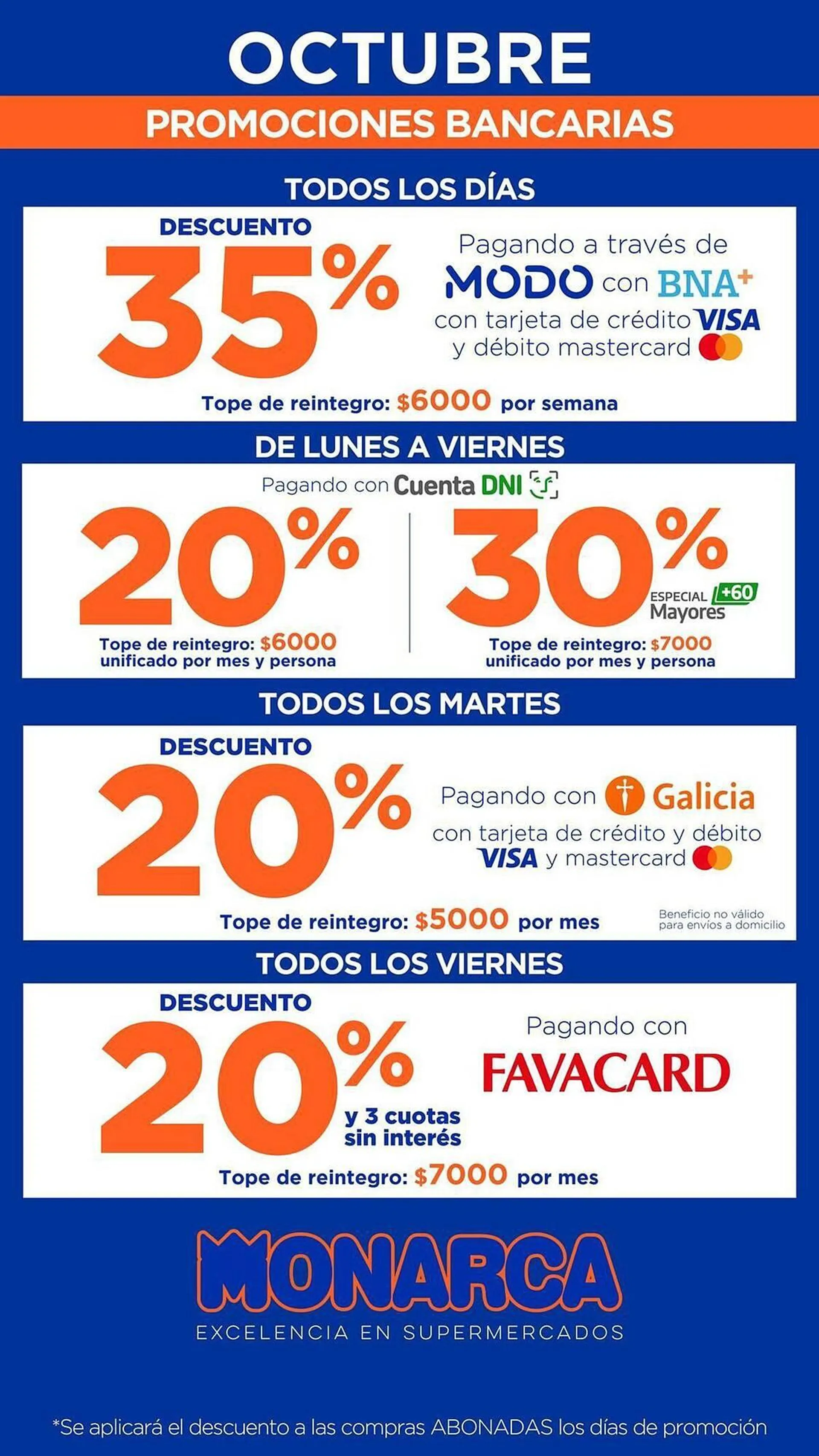 Ofertas de Catálogo Supermercados Monarca 22 de octubre al 31 de octubre 2024 - Página 3 del catálogo