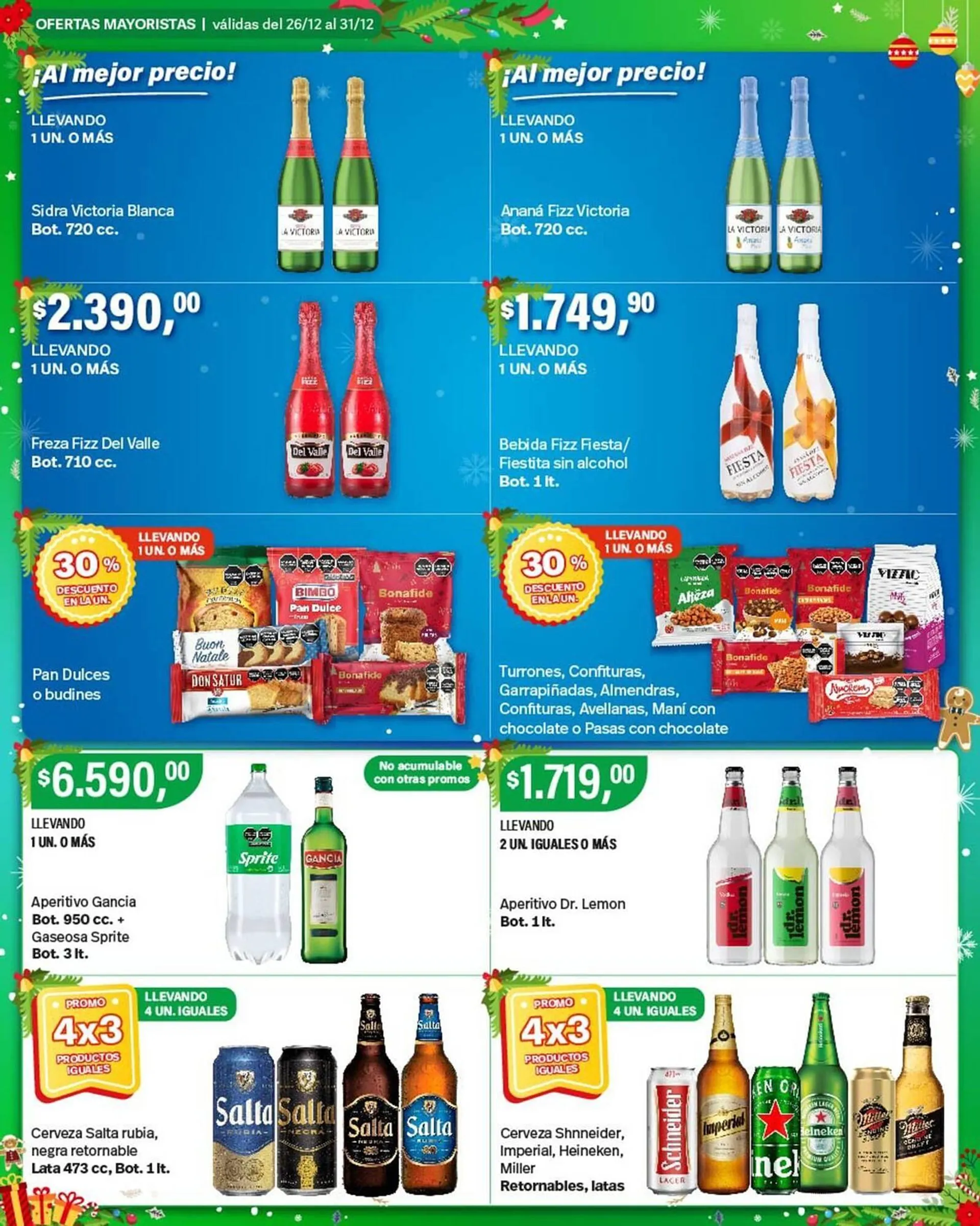 Ofertas de Catálogo Supermercados Damesco 25 de diciembre al 8 de enero 2025 - Página 2 del catálogo