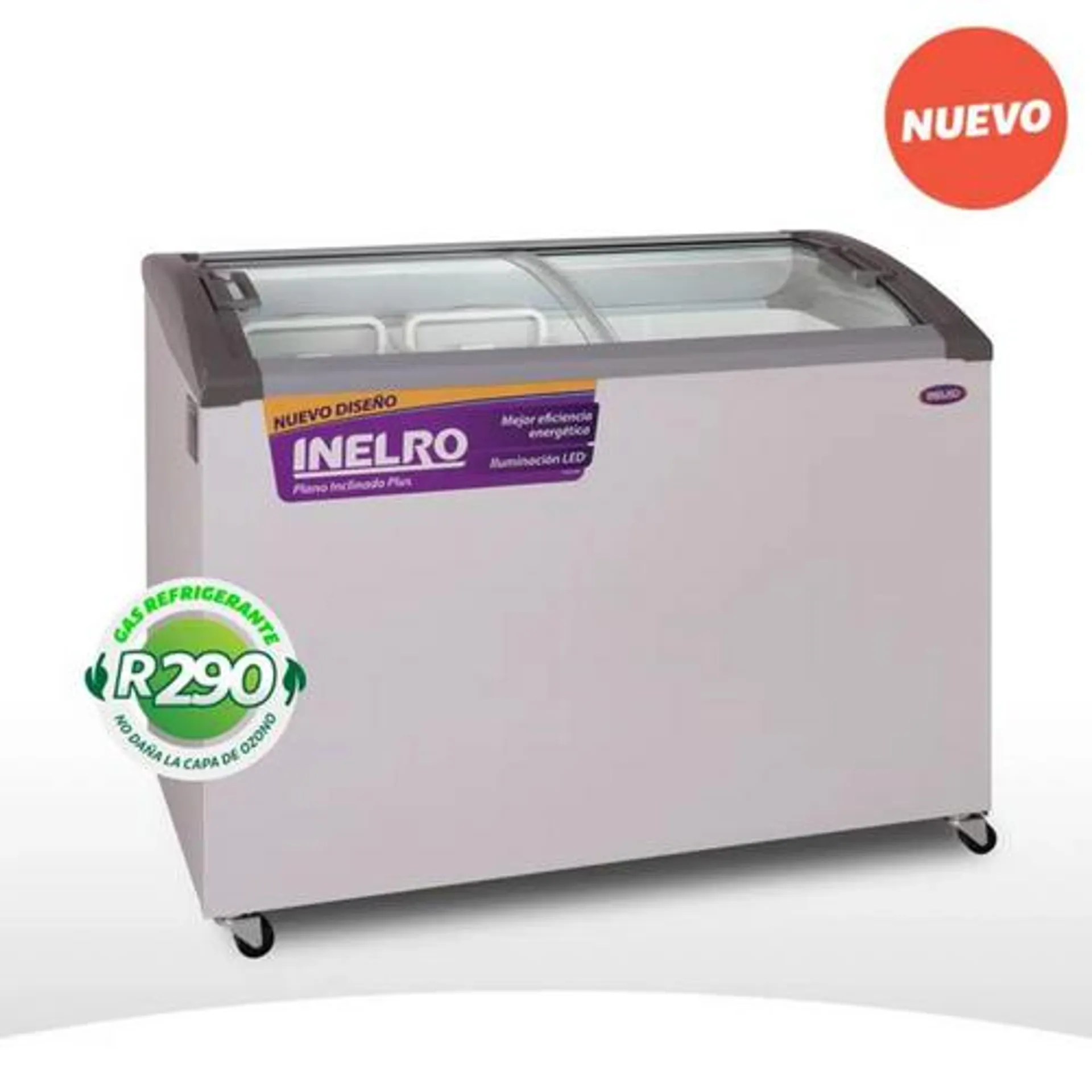 Freezer Inelro FIH 350PI Plus 279 lts.