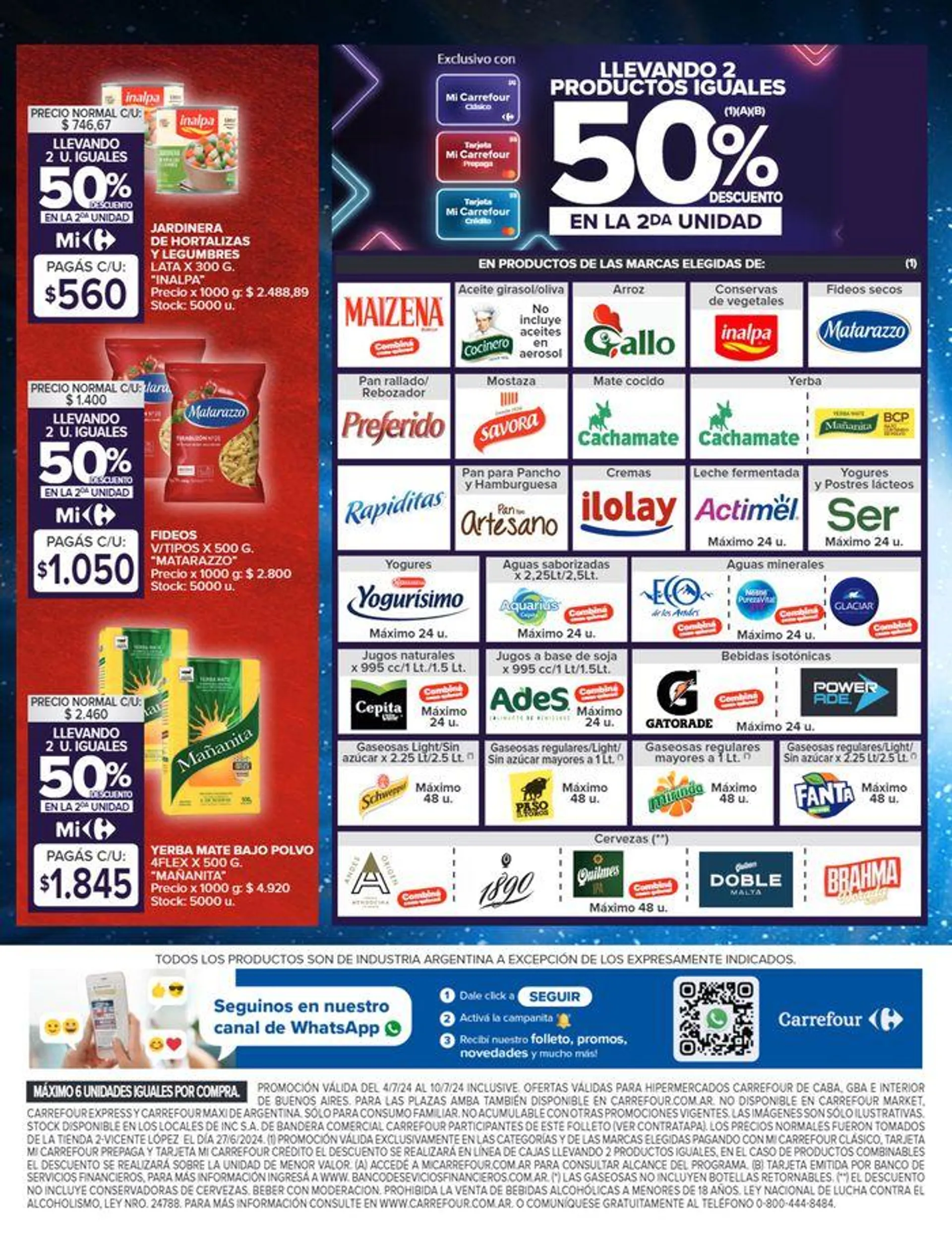 Ofertas de Catálogo Ahorro Gigante Hiper BS AS 4 de julio al 10 de julio 2024 - Página 25 del catálogo