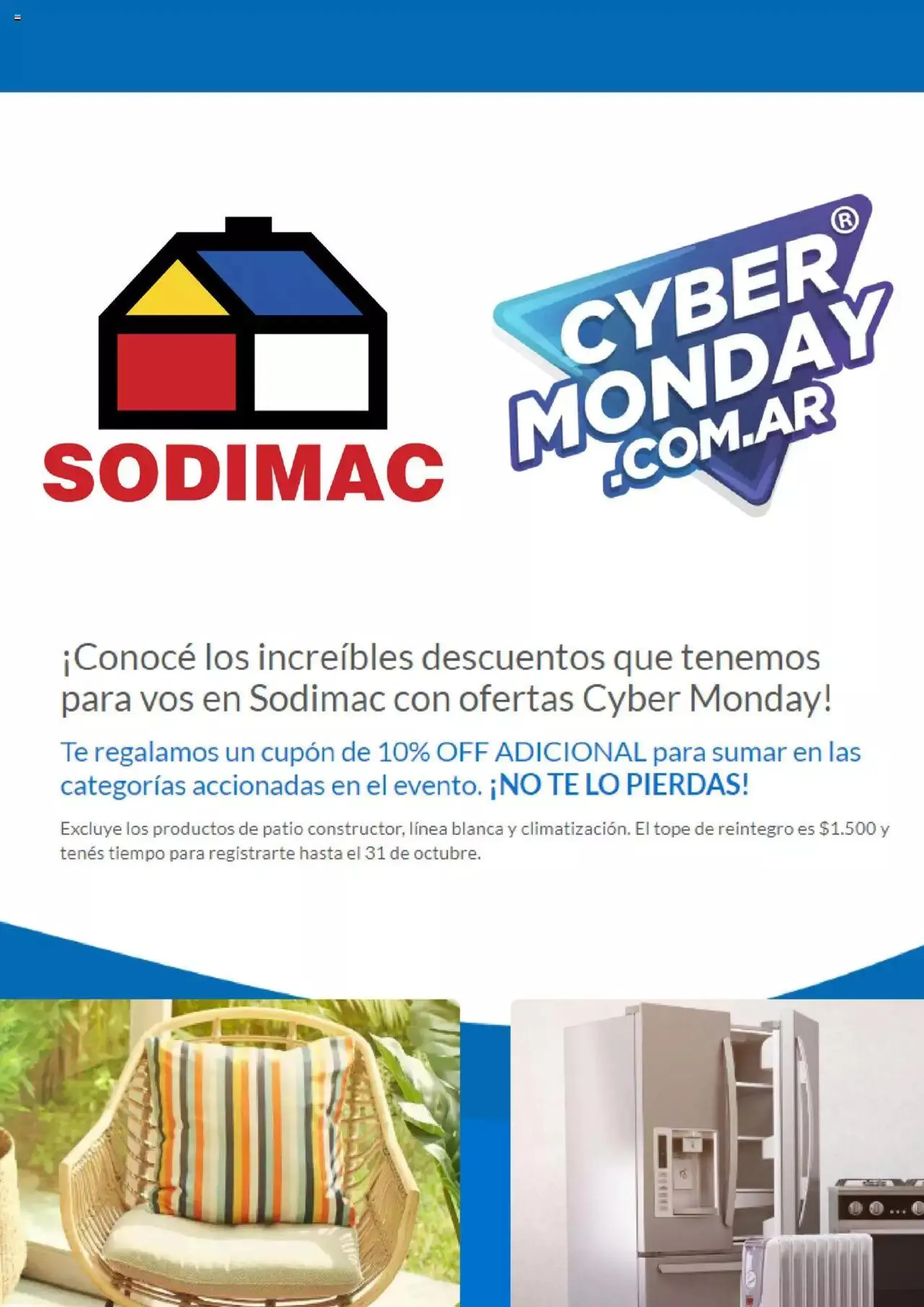 Sodimac - Cyber Monday Información - 0
