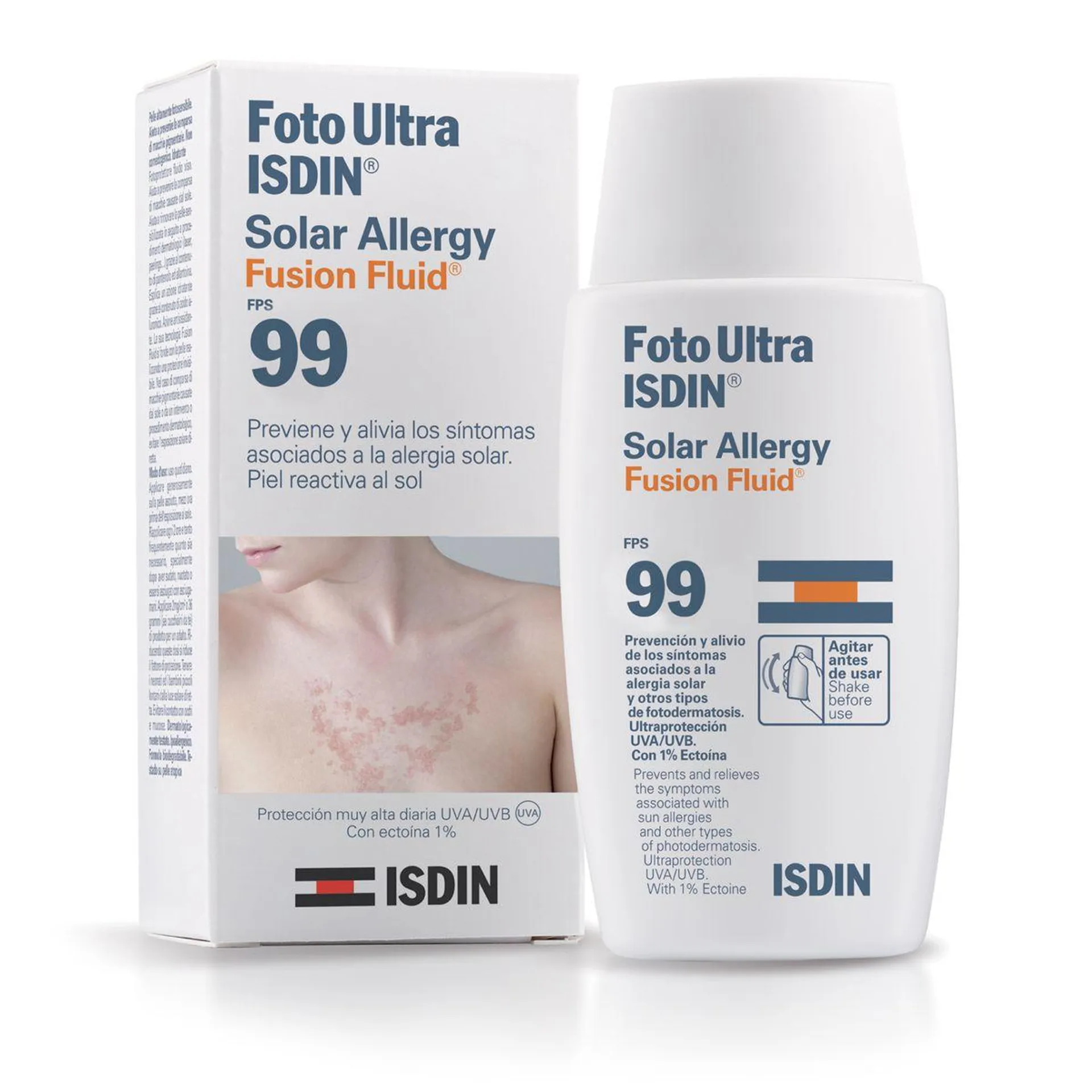 Fluido Isdin Foto Ultra Solar Allergy FPS 99 x 50 ml