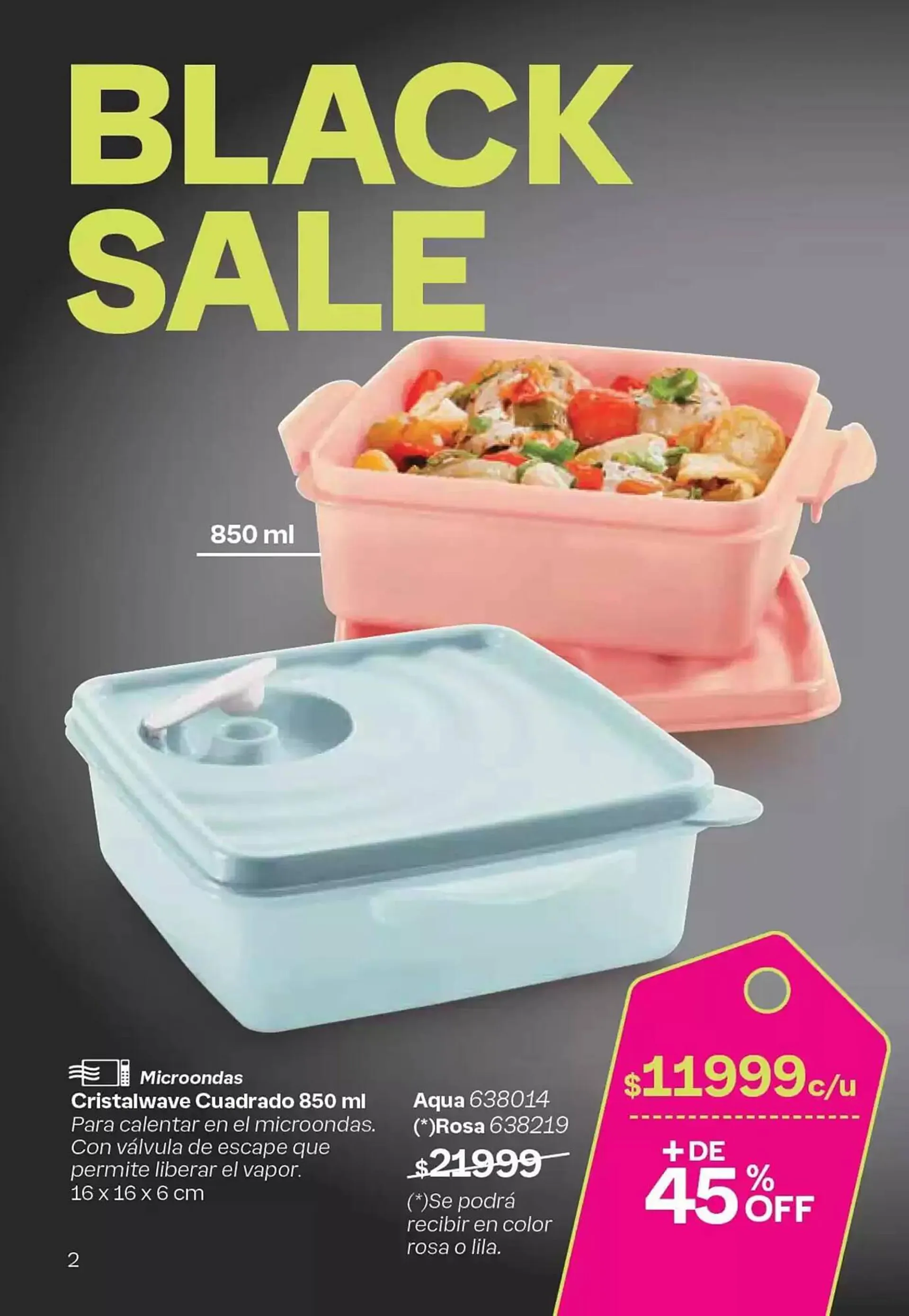 Ofertas de Catálogo Tupperware 11 de octubre al 25 de octubre 2024 - Página 23 del catálogo