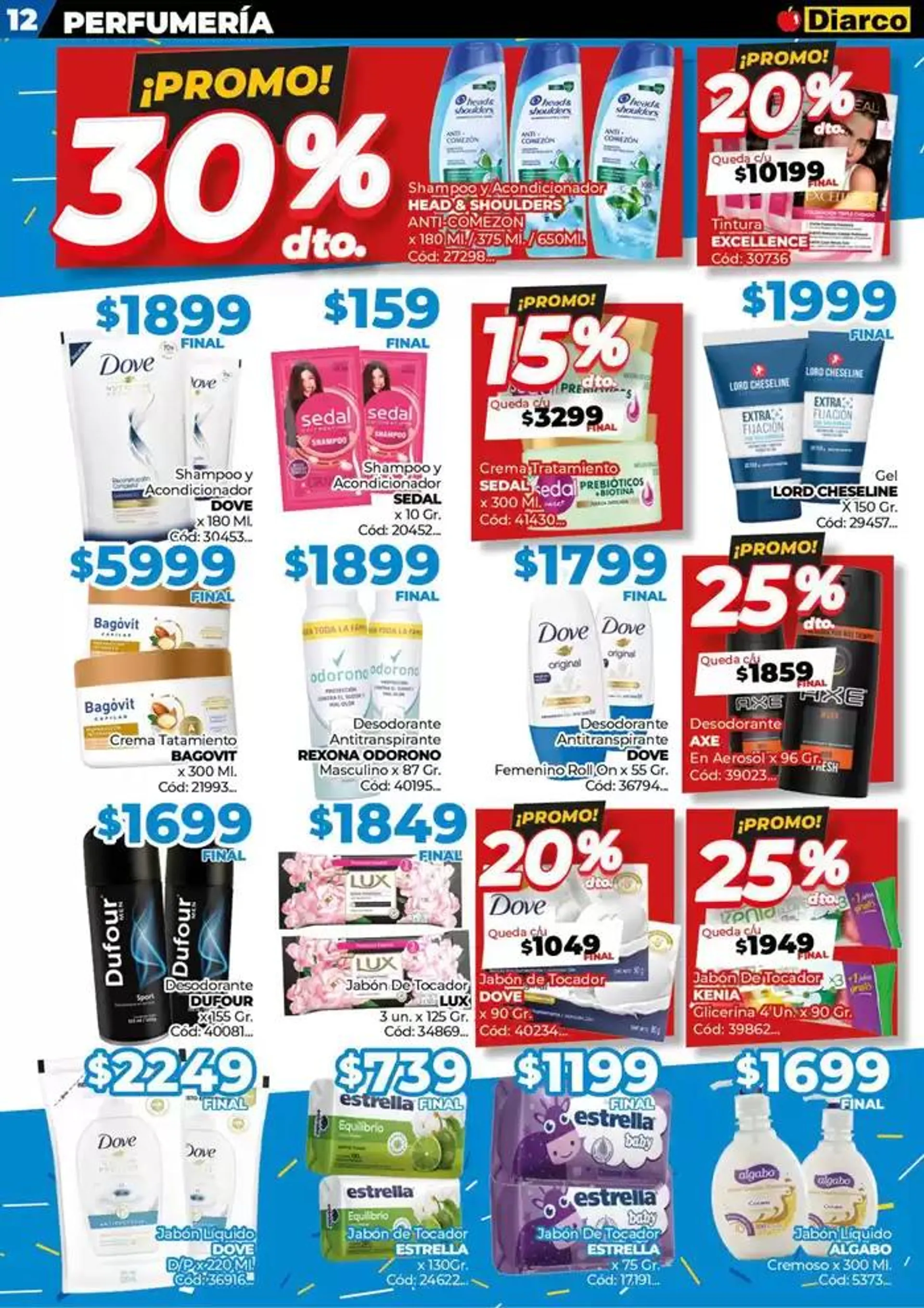 Ofertas de Diarco Ofertas Sur 30 de septiembre al 6 de octubre 2024 - Página 12 del catálogo