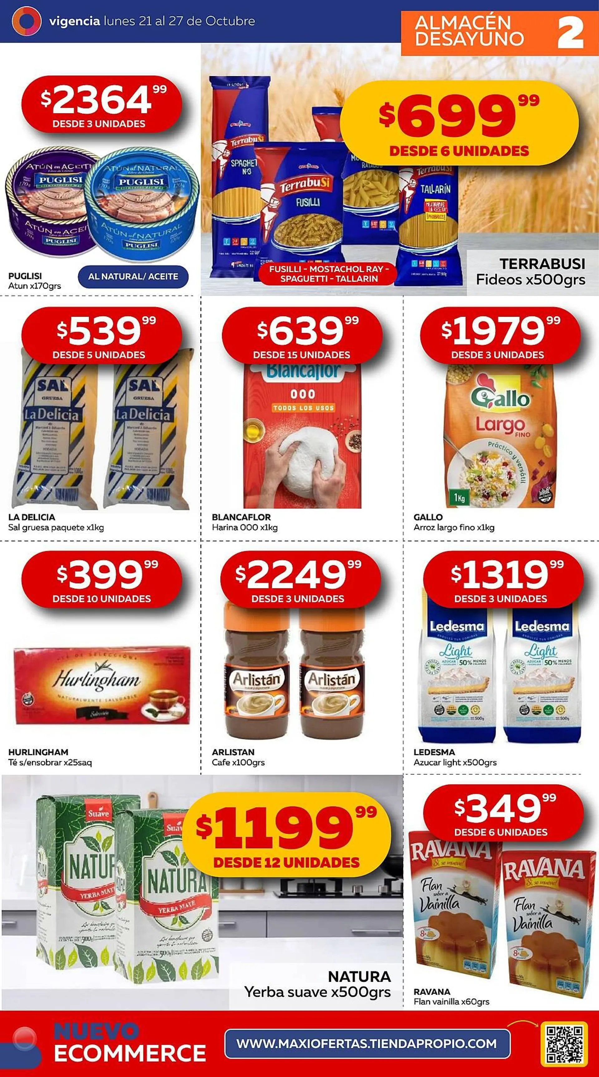 Ofertas de Catálogo Maxi Ofertas 21 de octubre al 27 de octubre 2024 - Página 2 del catálogo